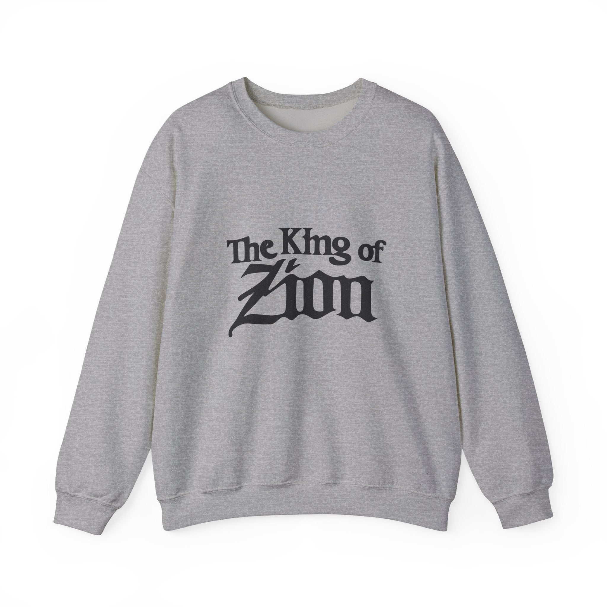 The King of Zion Sweatshirt — "I Belong to a Higher Kingdom" Christian Crewneck (Colossians 1:13)