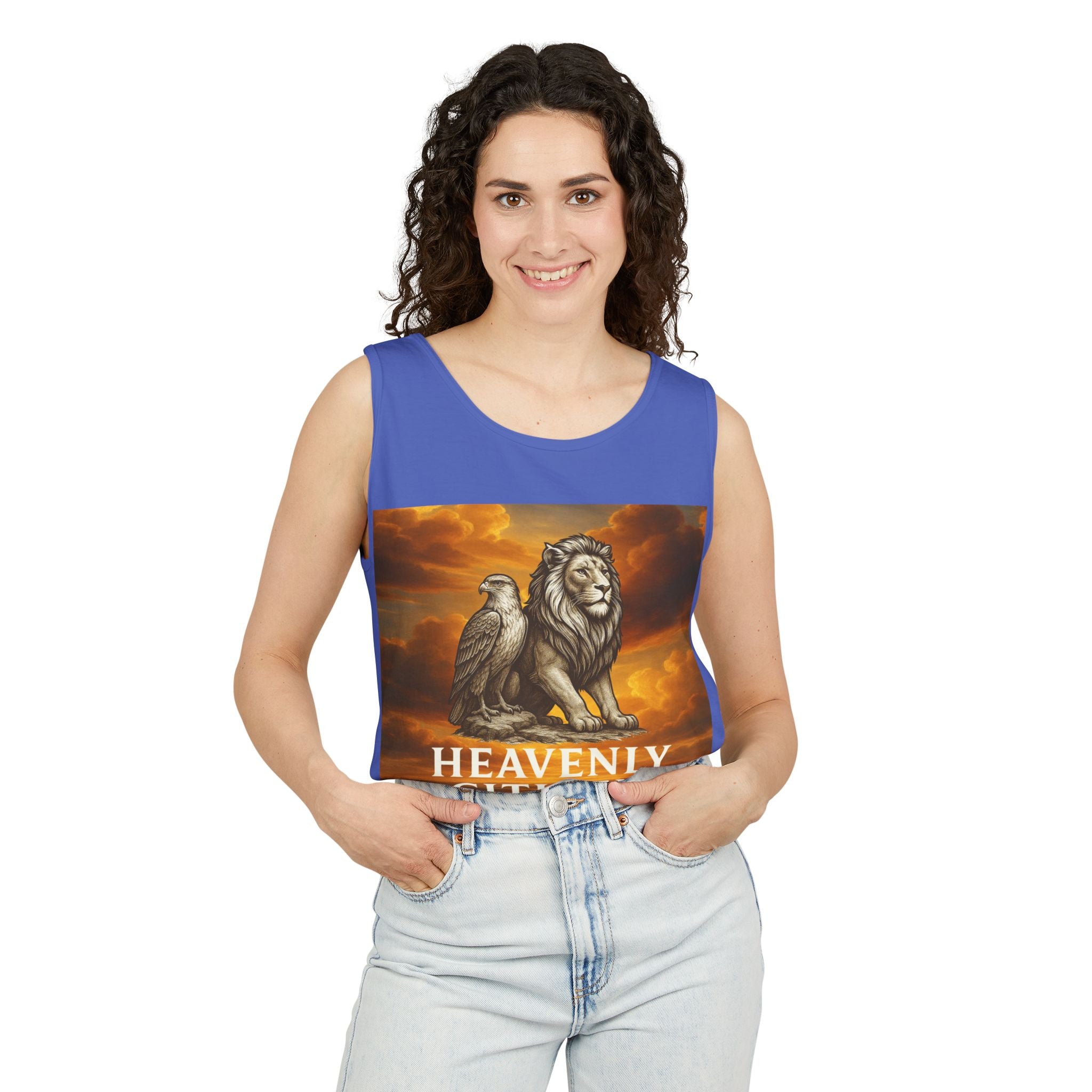 Heavenly Citizen Lion & Eagle Tank Top
