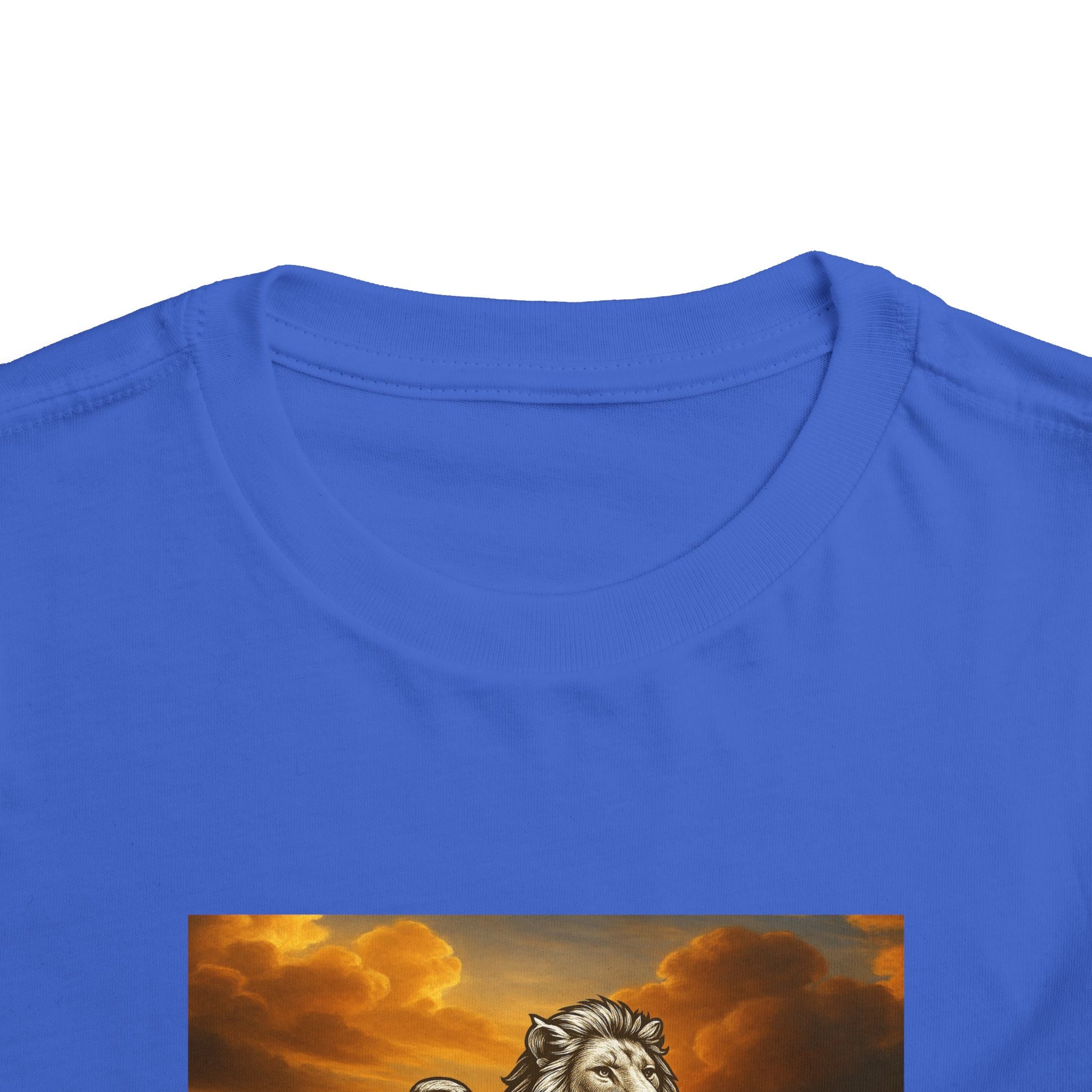 Heavenly Citizen Toddler Tee — Lion & Dove Christian Shirt (Isaiah 43:1)