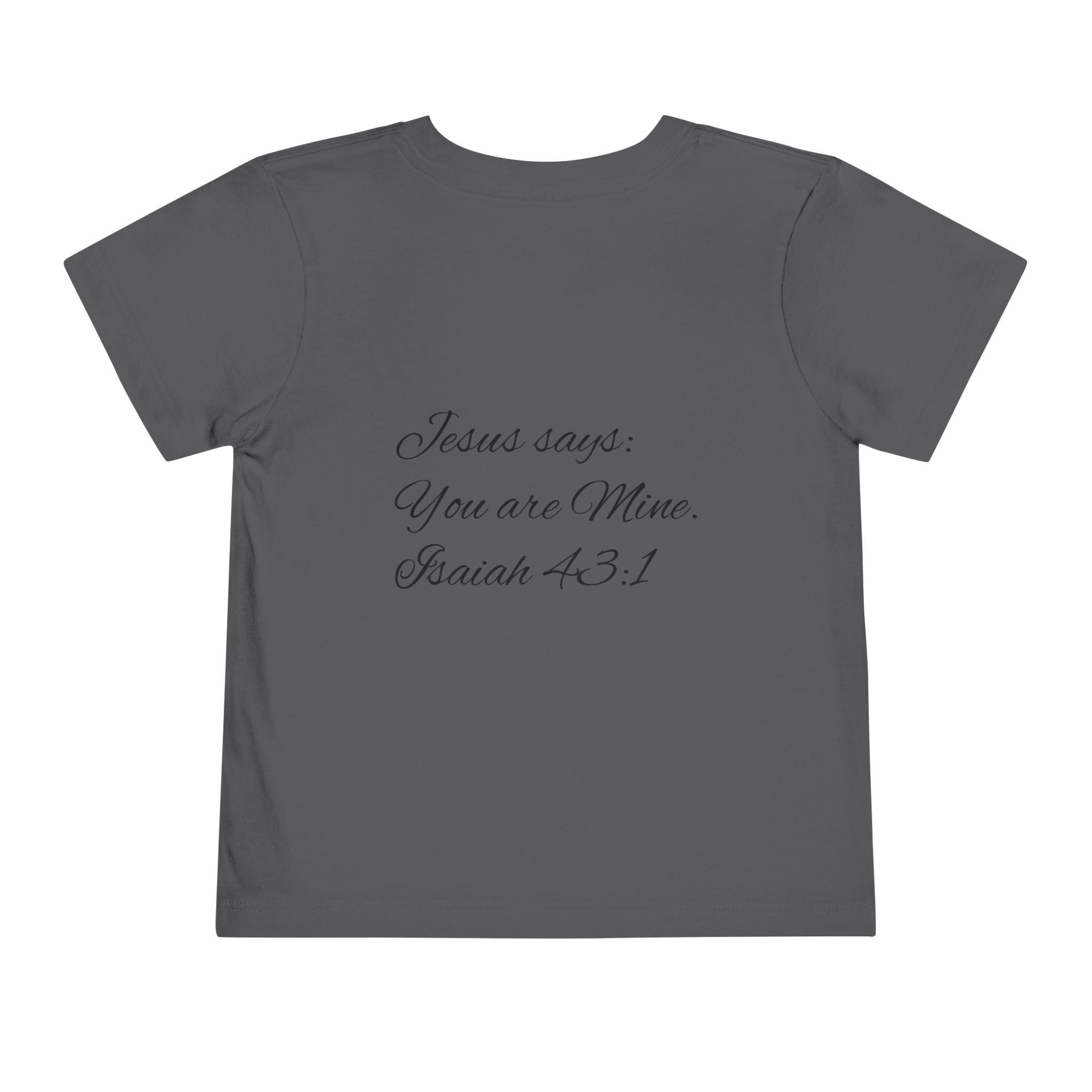 Heavenly Citizen Toddler Tee — Lion & Dove Christian Shirt (Isaiah 43:1)