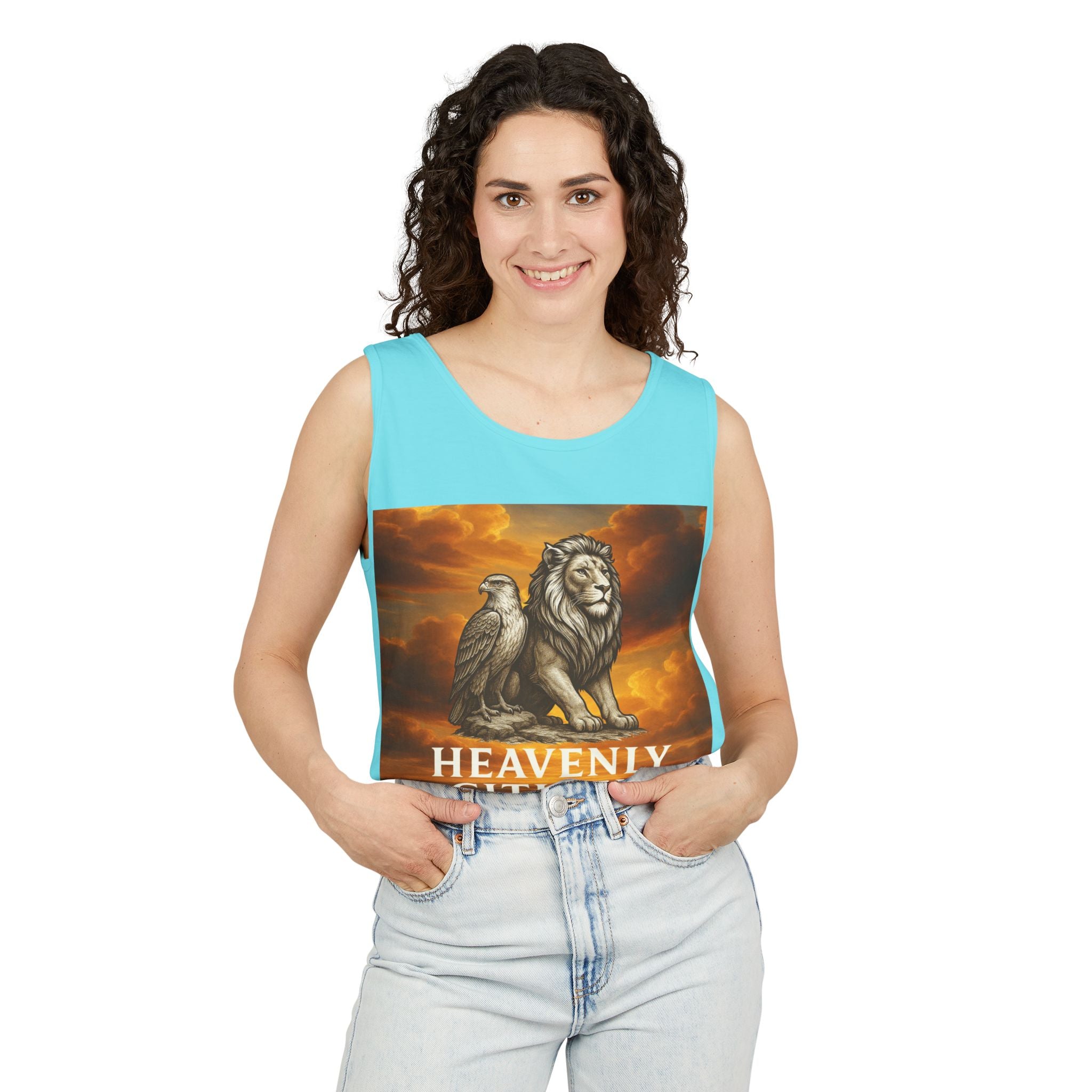 Heavenly Citizen Lion & Eagle Tank Top