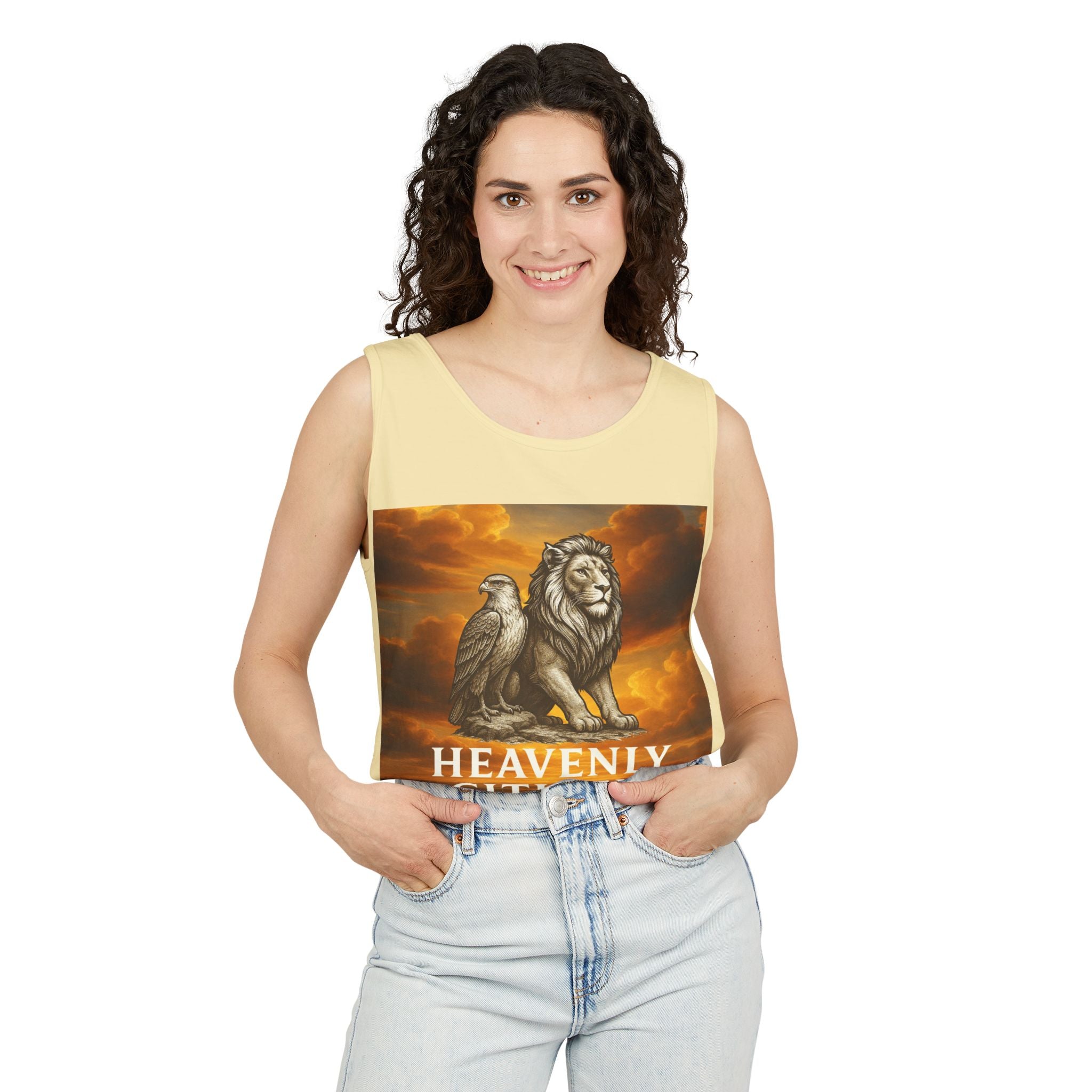 Heavenly Citizen Lion & Eagle Tank Top