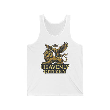Heavenly Citizen Lion Tank Top — Religious Inspirational Graphic Tank