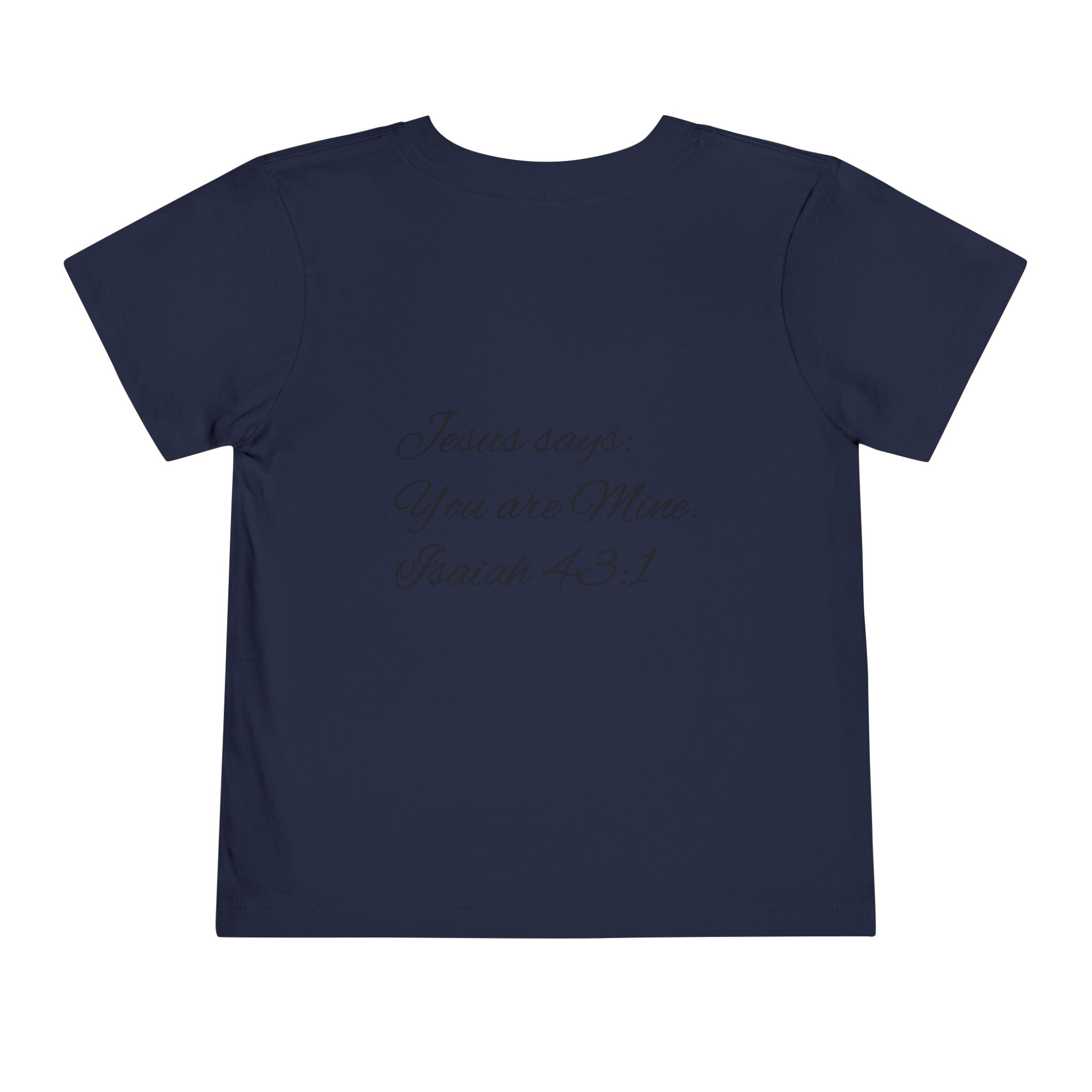 Heavenly Citizen Toddler Tee — Lion & Dove Christian Shirt (Isaiah 43:1)