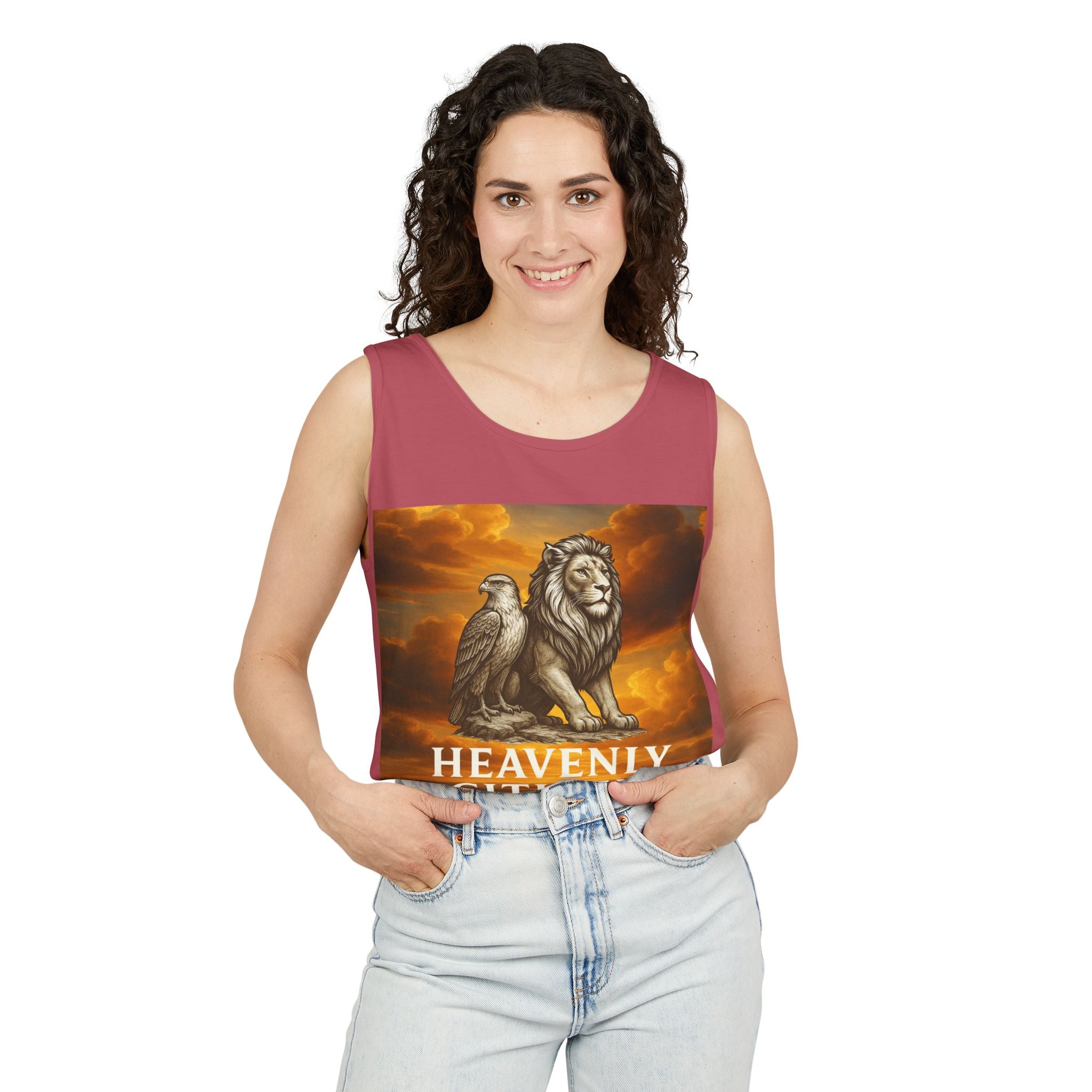 Heavenly Citizen Lion & Eagle Tank Top