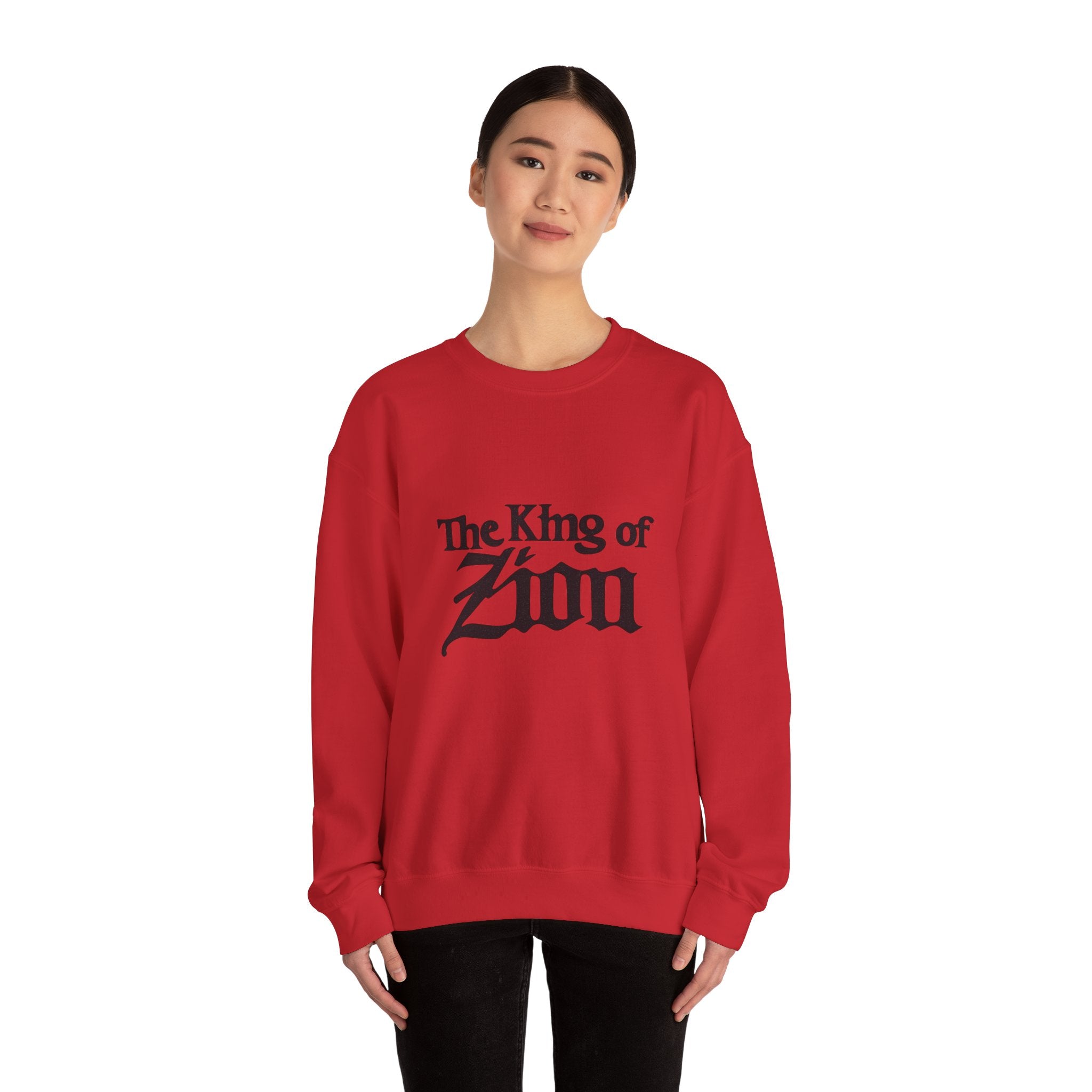 The King of Zion Sweatshirt — "I Belong to a Higher Kingdom" Christian Crewneck (Colossians 1:13)