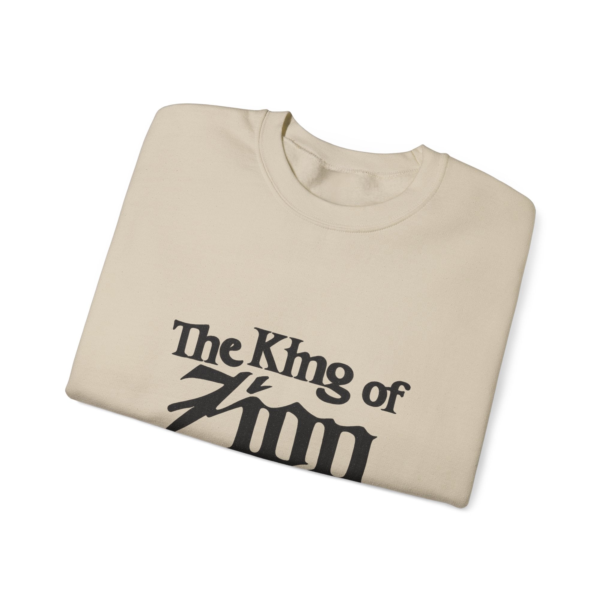 The King of Zion Sweatshirt — "I Belong to a Higher Kingdom" Christian Crewneck (Colossians 1:13)