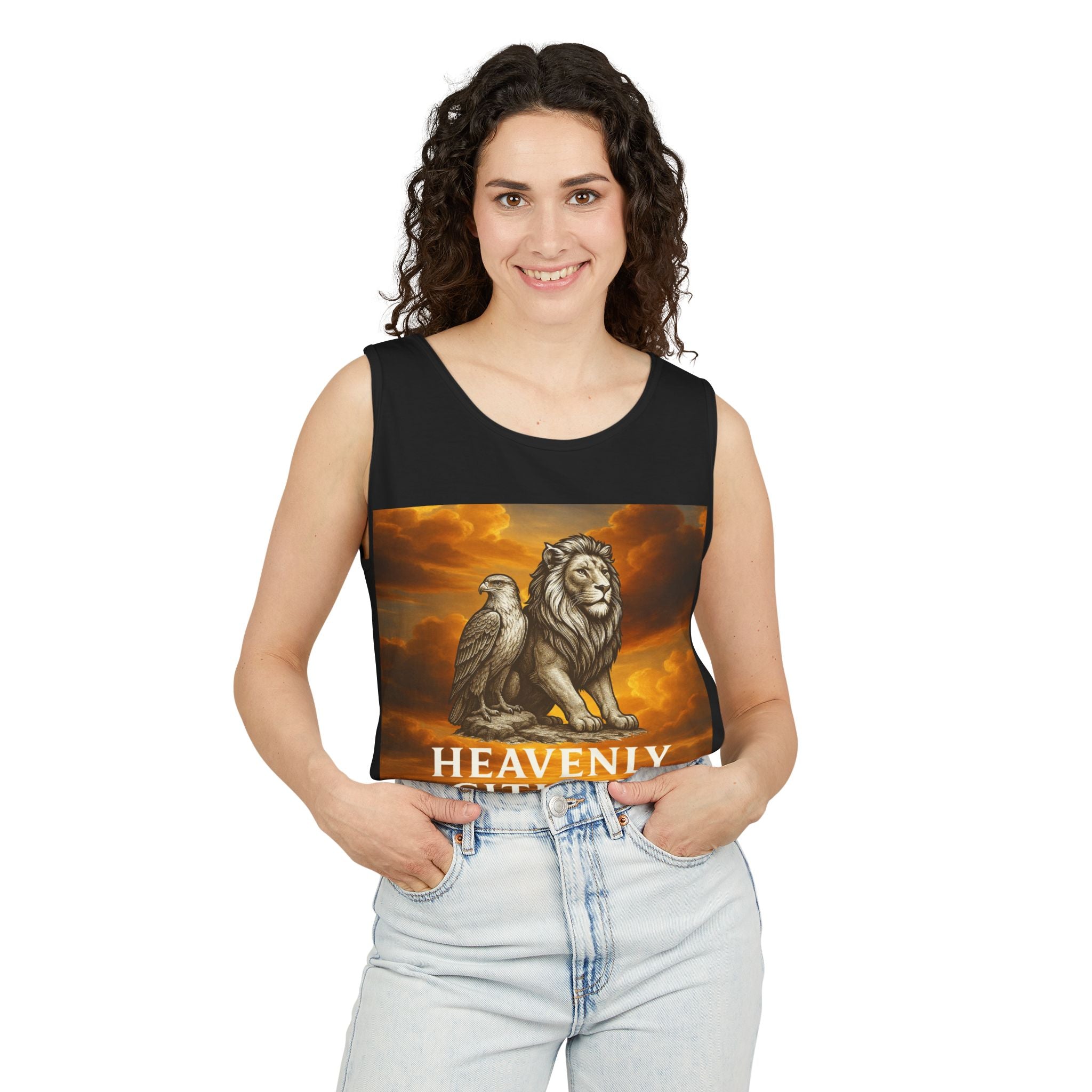 Heavenly Citizen Lion & Eagle Tank Top