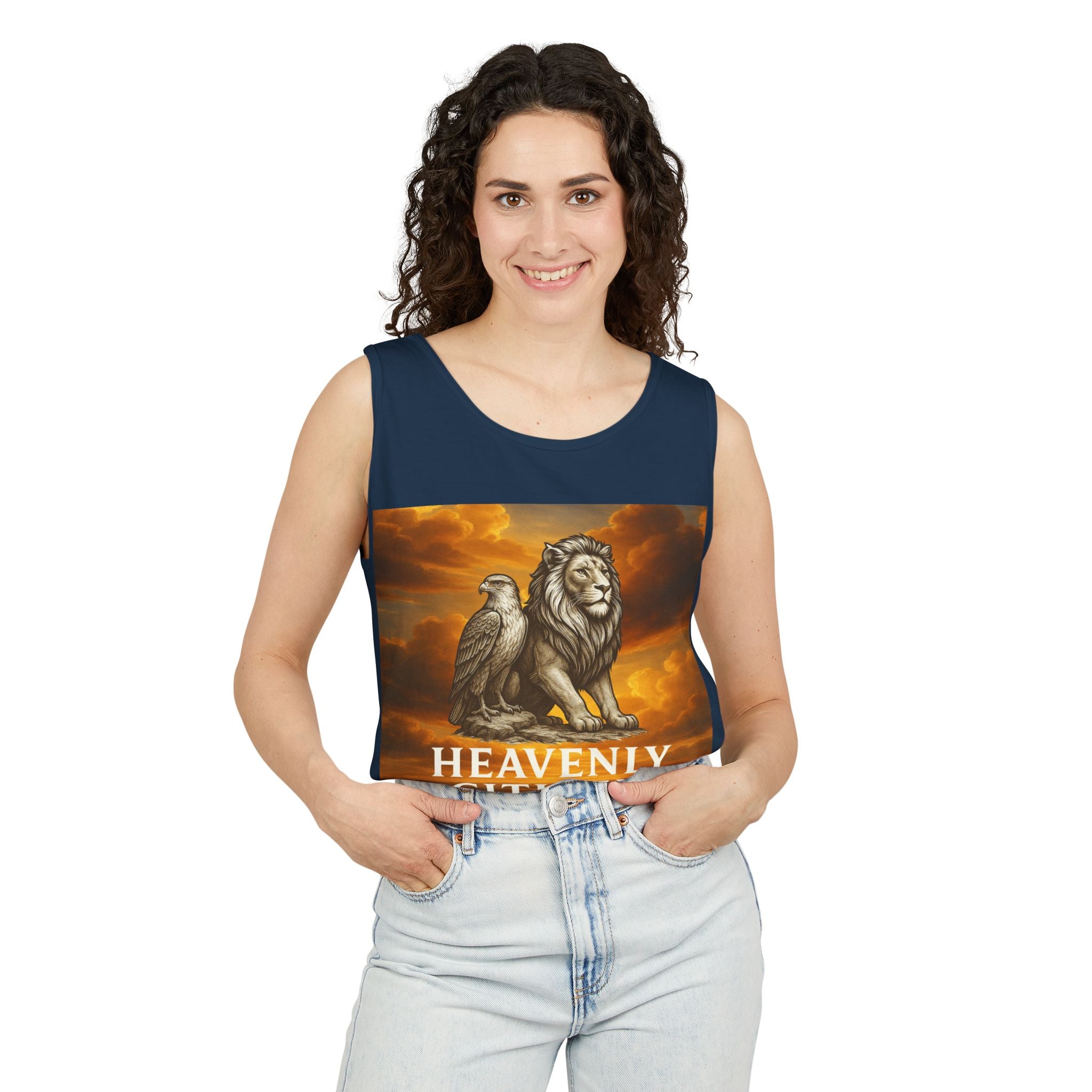 Heavenly Citizen Lion & Eagle Tank Top
