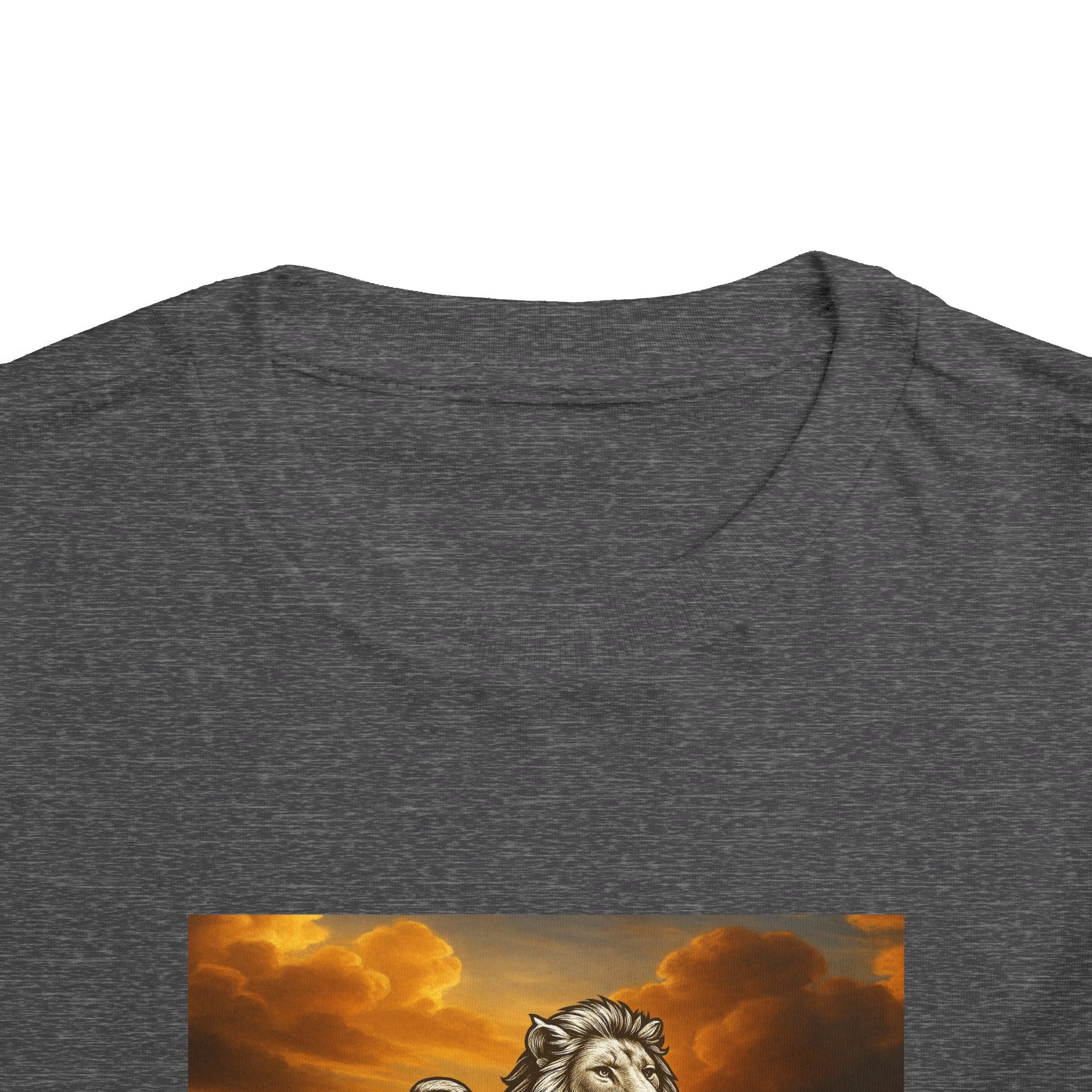 Heavenly Citizen Toddler Tee — Lion & Dove Christian Shirt (Isaiah 43:1)