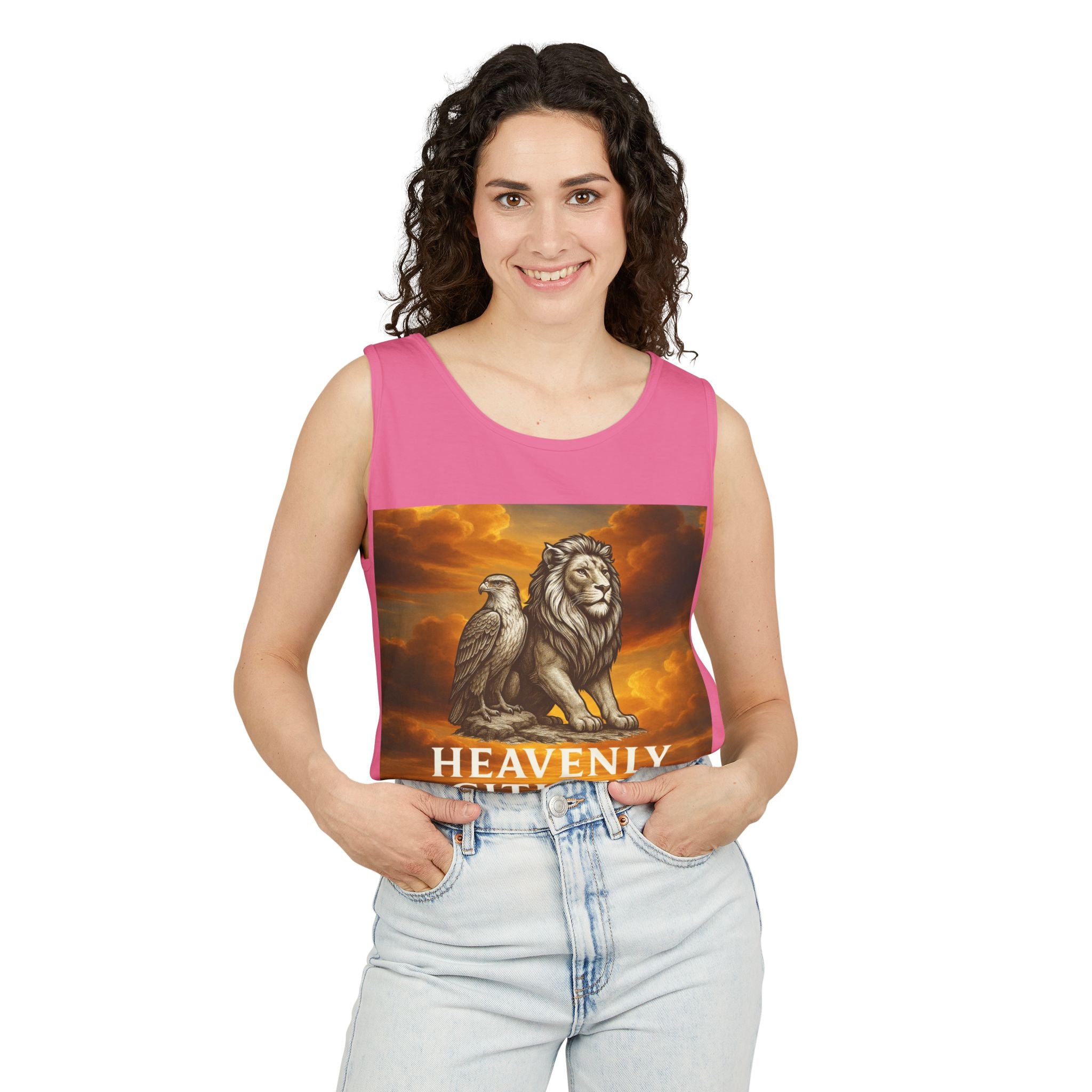 Heavenly Citizen Lion & Eagle Tank Top