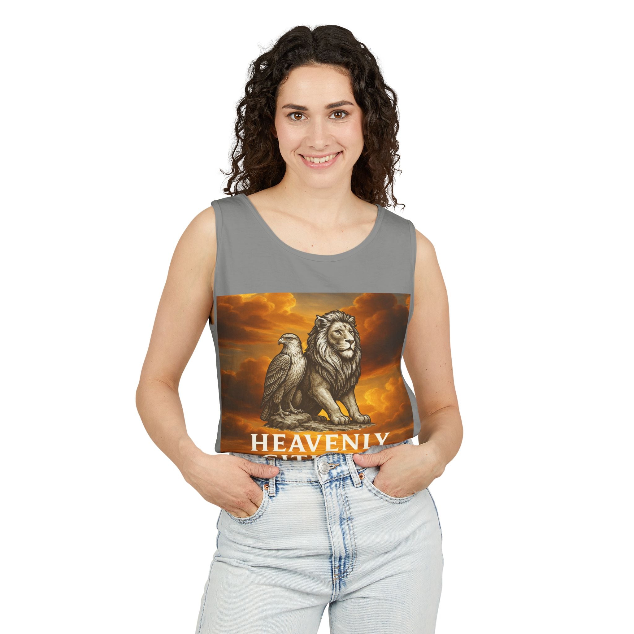 Heavenly Citizen Lion & Eagle Tank Top