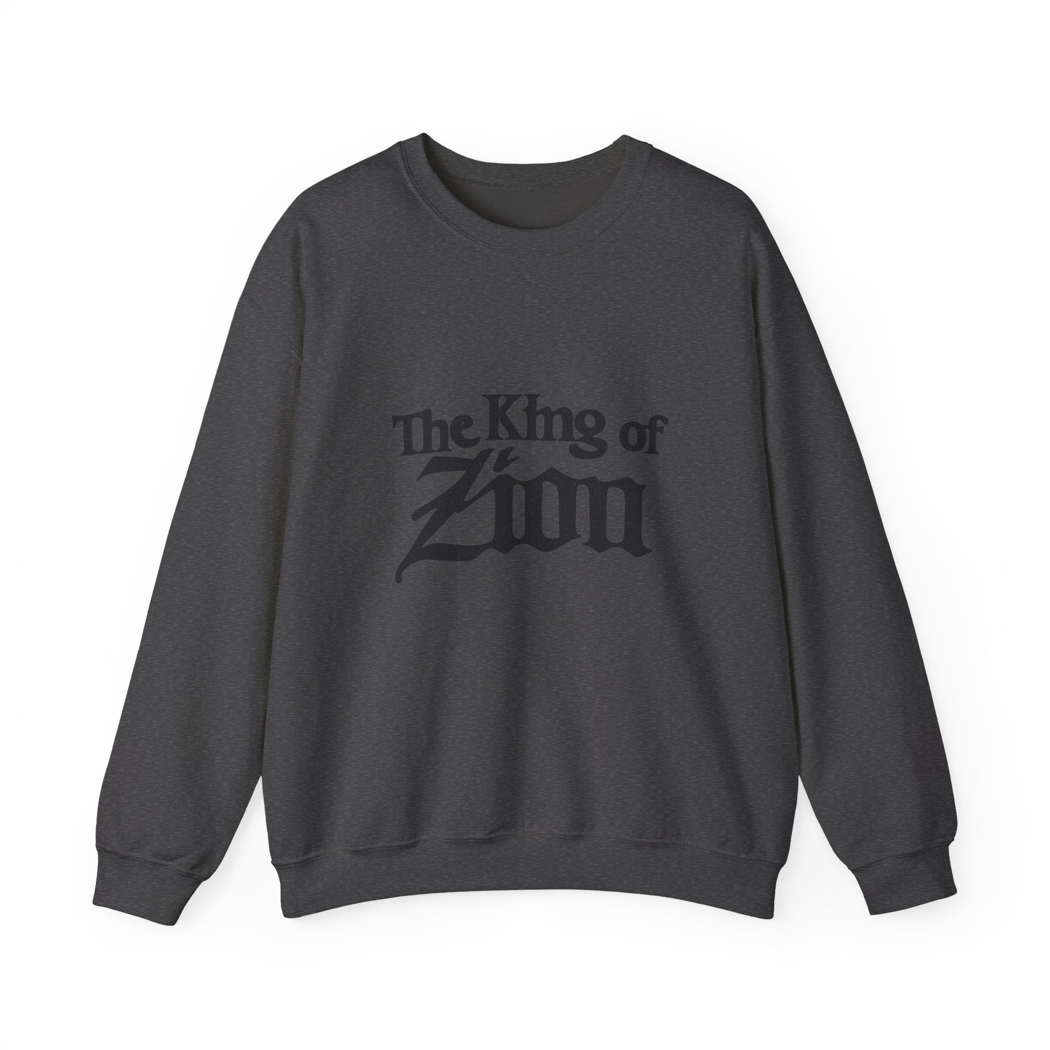 The King of Zion Sweatshirt — "I Belong to a Higher Kingdom" Christian Crewneck (Colossians 1:13)