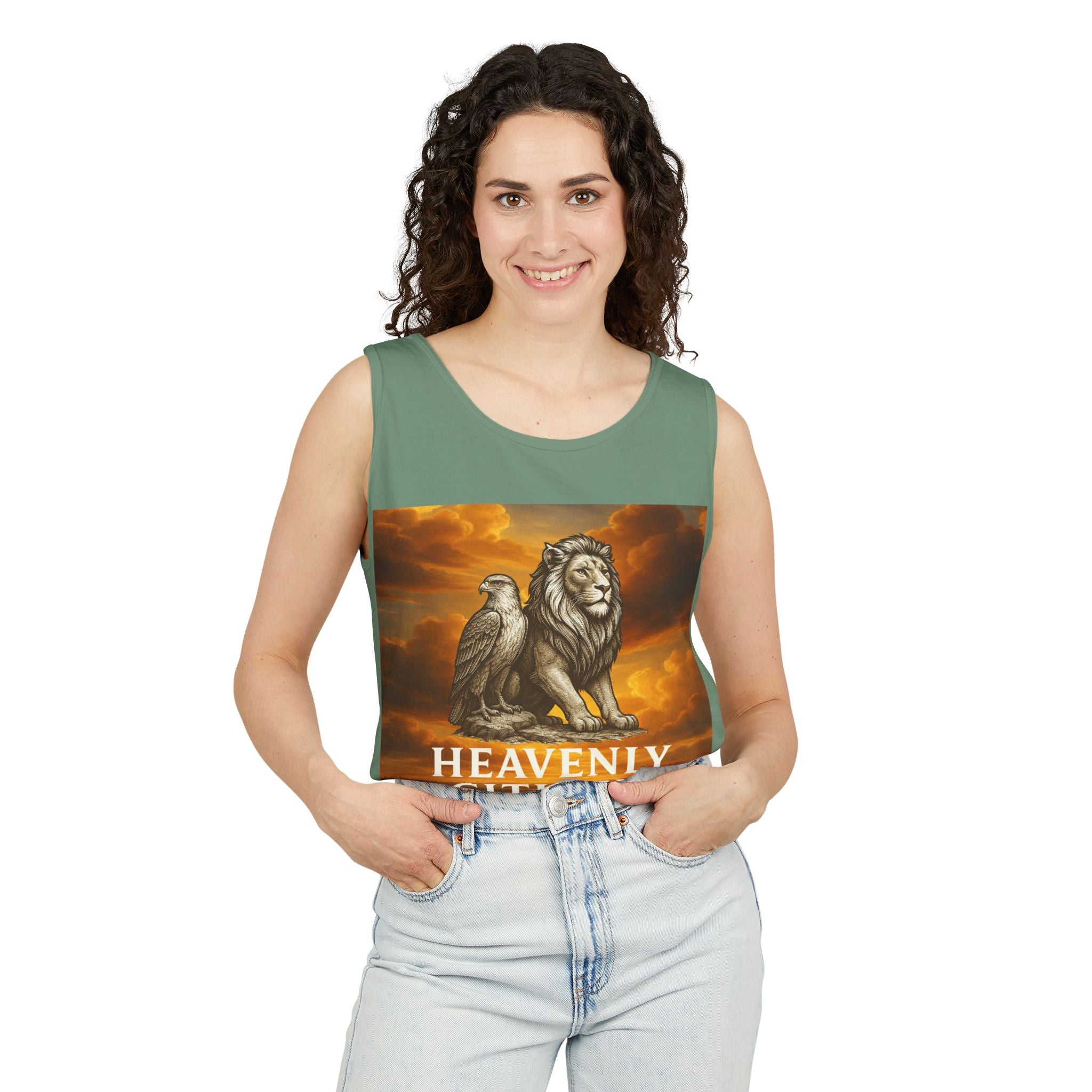 Heavenly Citizen Lion & Eagle Tank Top