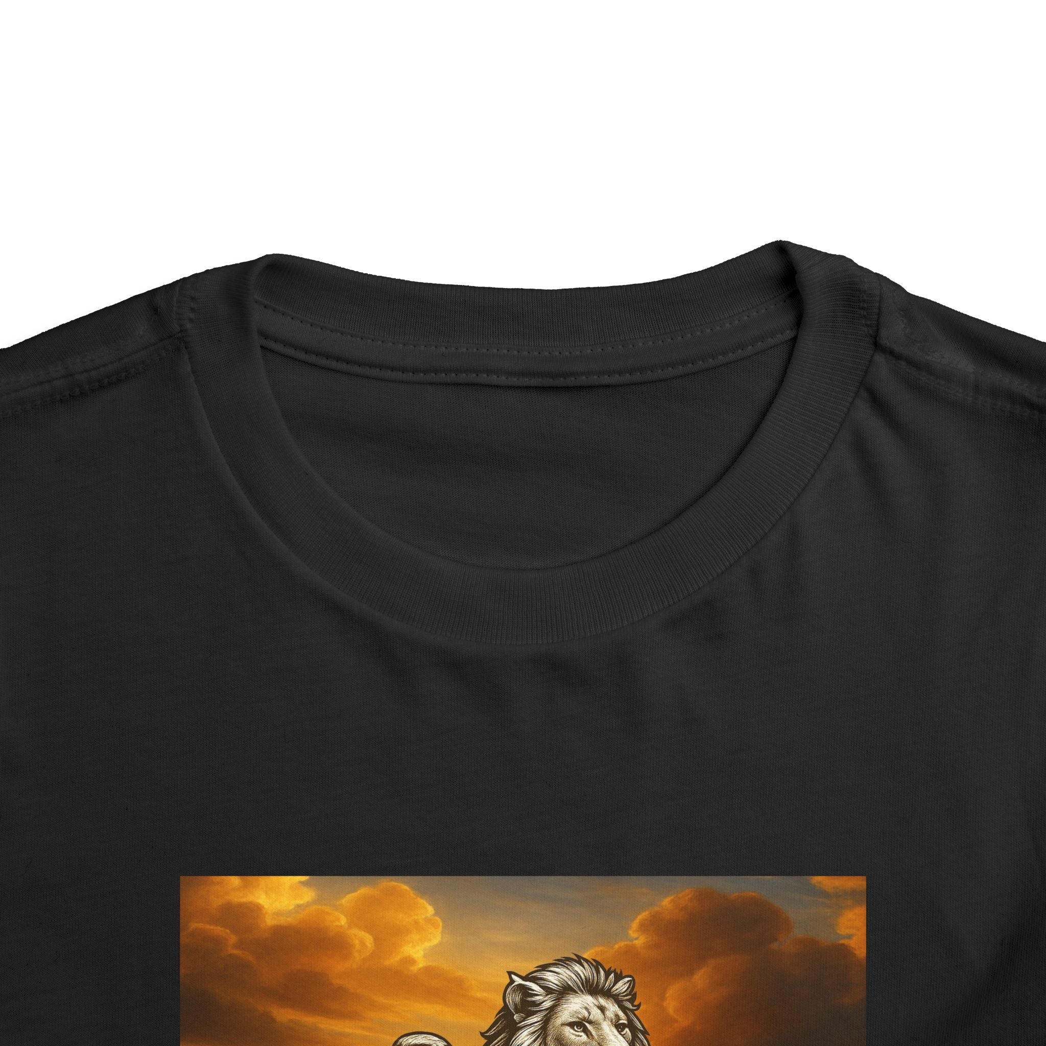 Heavenly Citizen Toddler Tee — Lion & Dove Christian Shirt (Isaiah 43:1)