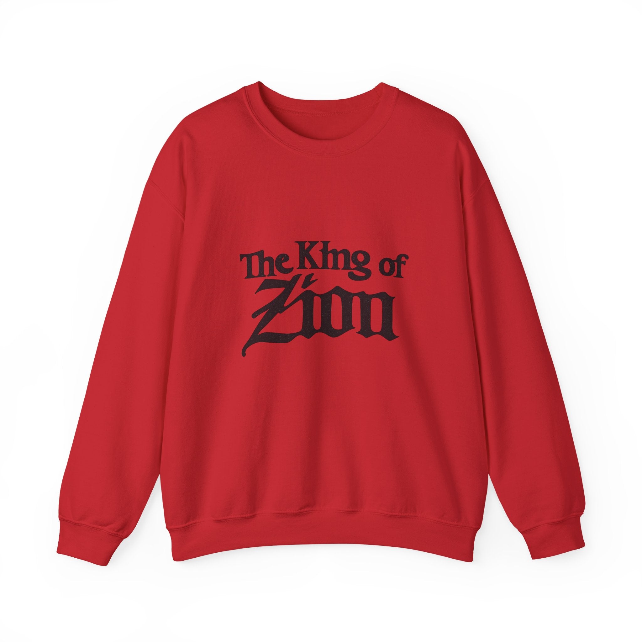 The King of Zion Sweatshirt — "I Belong to a Higher Kingdom" Christian Crewneck (Colossians 1:13)
