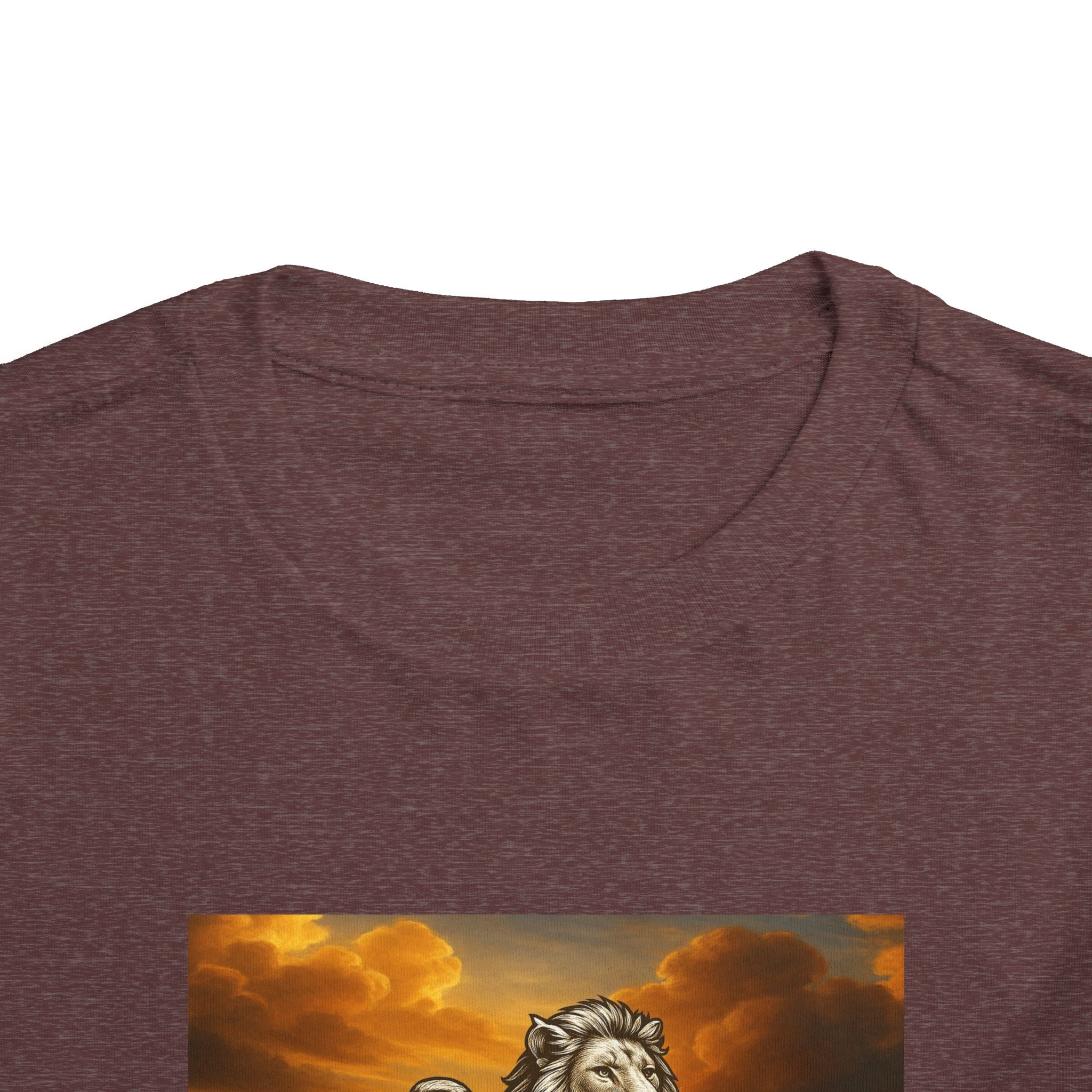 Heavenly Citizen Toddler Tee — Lion & Dove Christian Shirt (Isaiah 43:1)