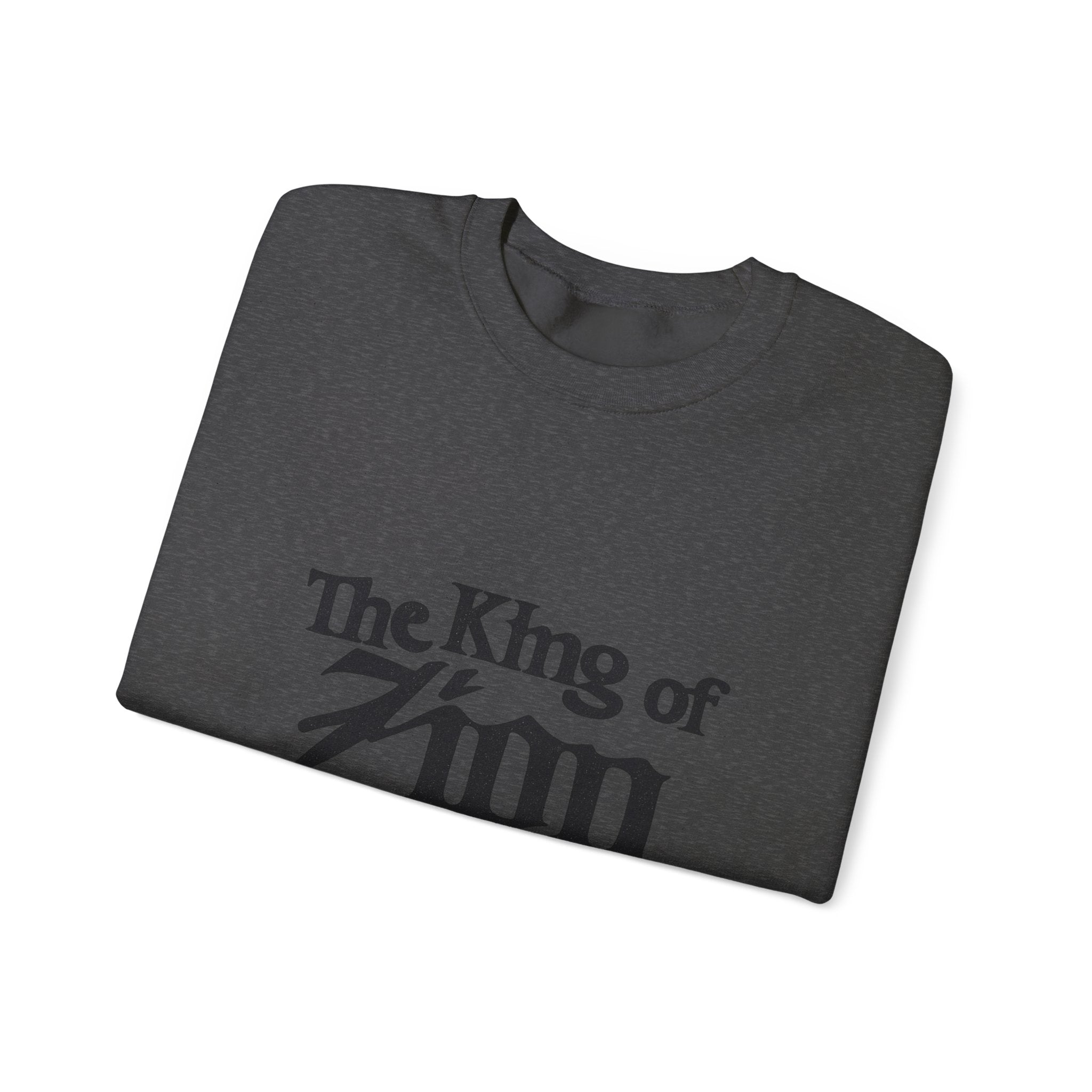 The King of Zion Sweatshirt — "I Belong to a Higher Kingdom" Christian Crewneck (Colossians 1:13)