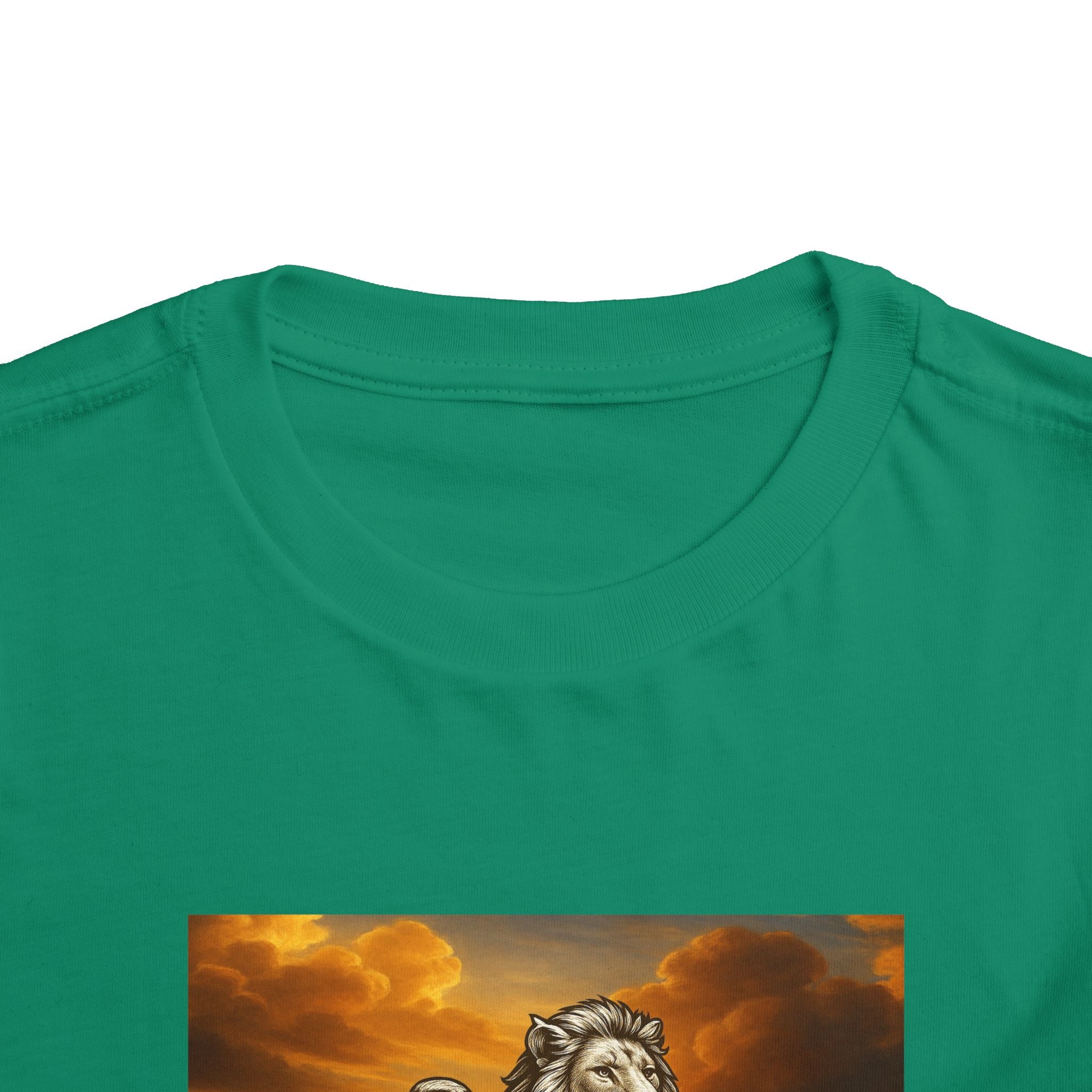 Heavenly Citizen Toddler Tee — Lion & Dove Christian Shirt (Isaiah 43:1)