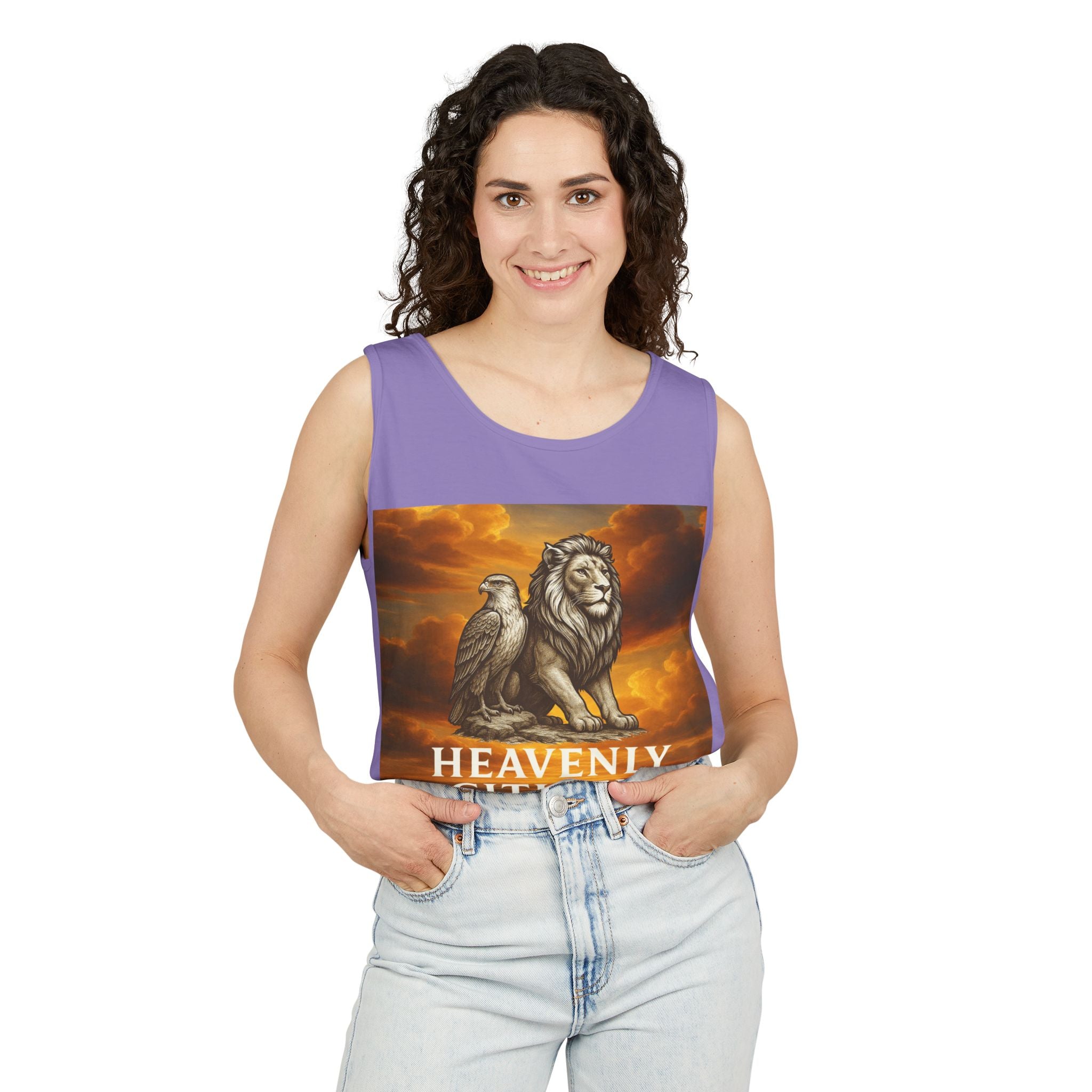 Heavenly Citizen Lion & Eagle Tank Top