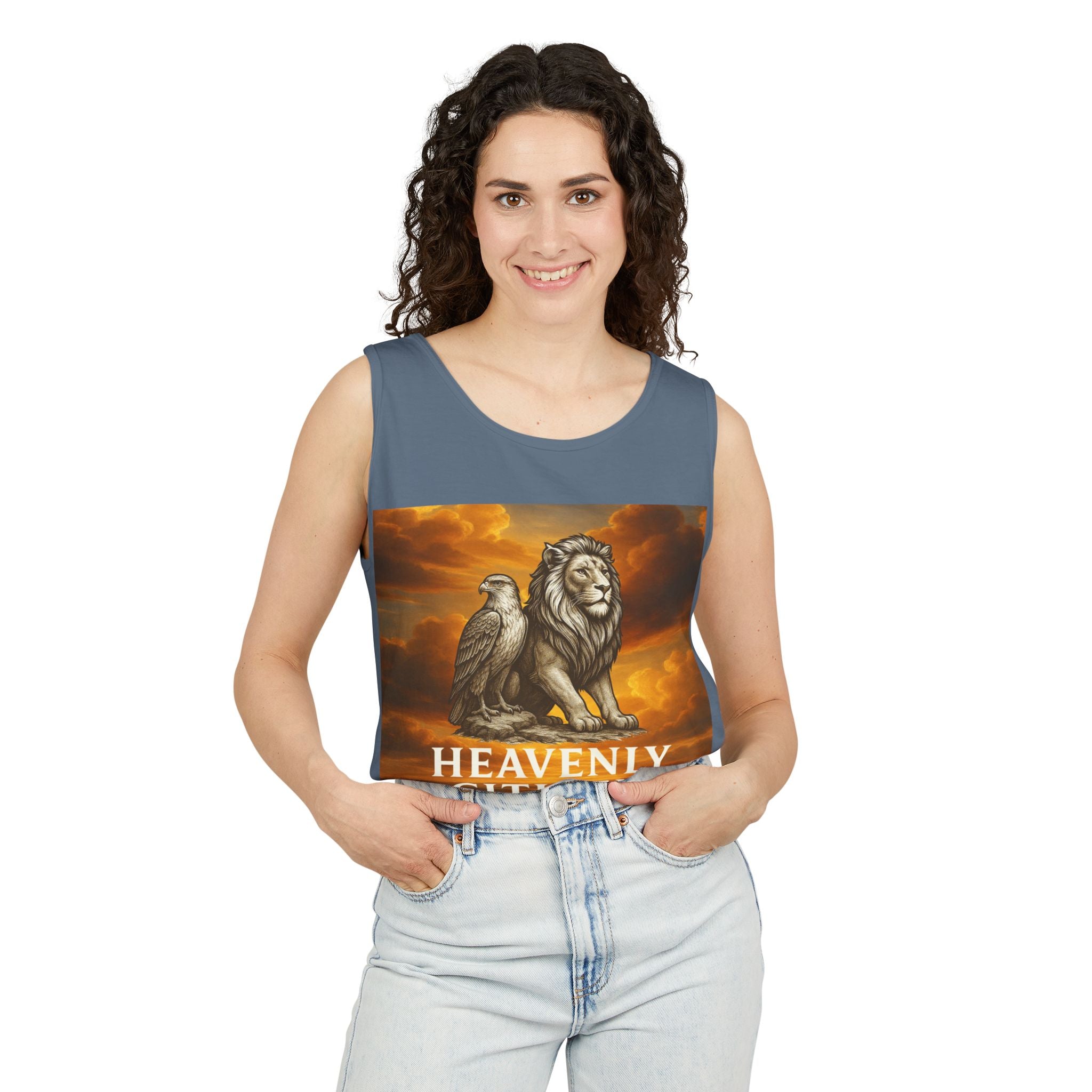 Heavenly Citizen Lion & Eagle Tank Top