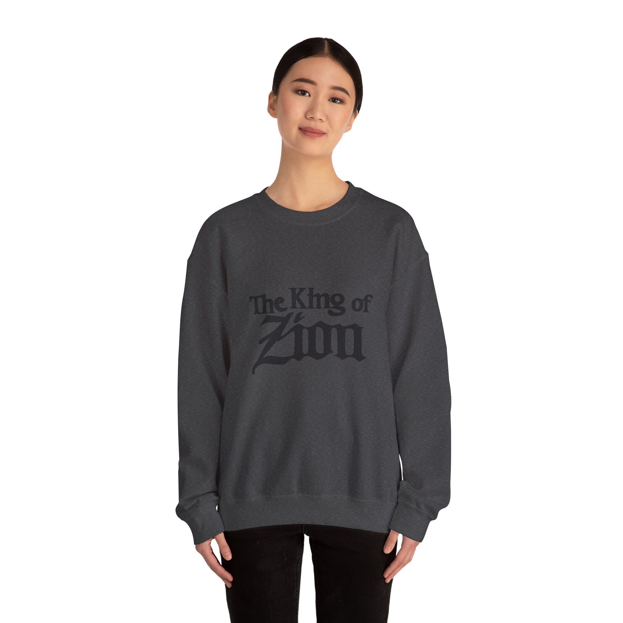 The King of Zion Sweatshirt — "I Belong to a Higher Kingdom" Christian Crewneck (Colossians 1:13)