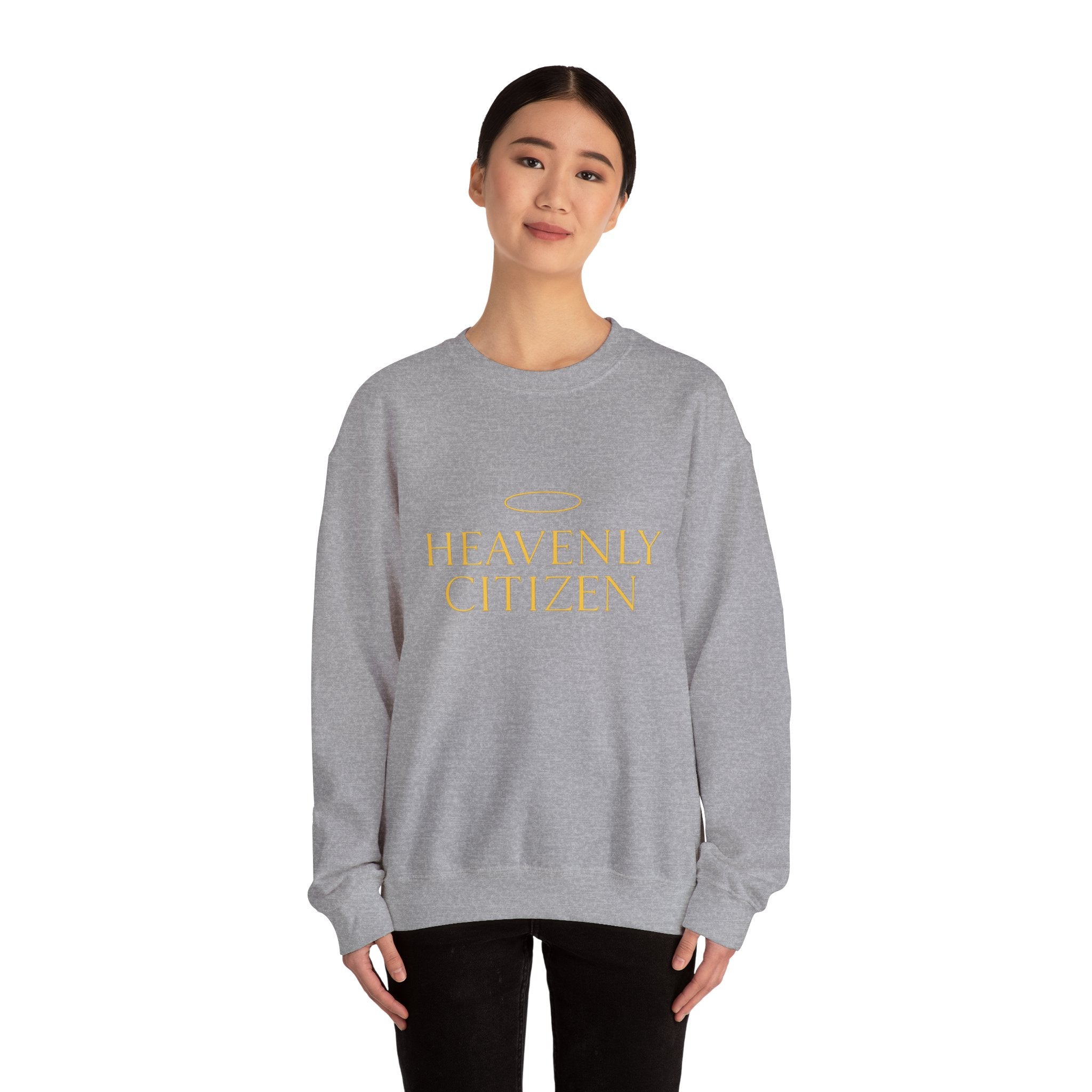 Copy of The King of Zion Sweatshirt — "I Belong to a Higher Kingdom" Christian Crewneck (Colossians 1:13)