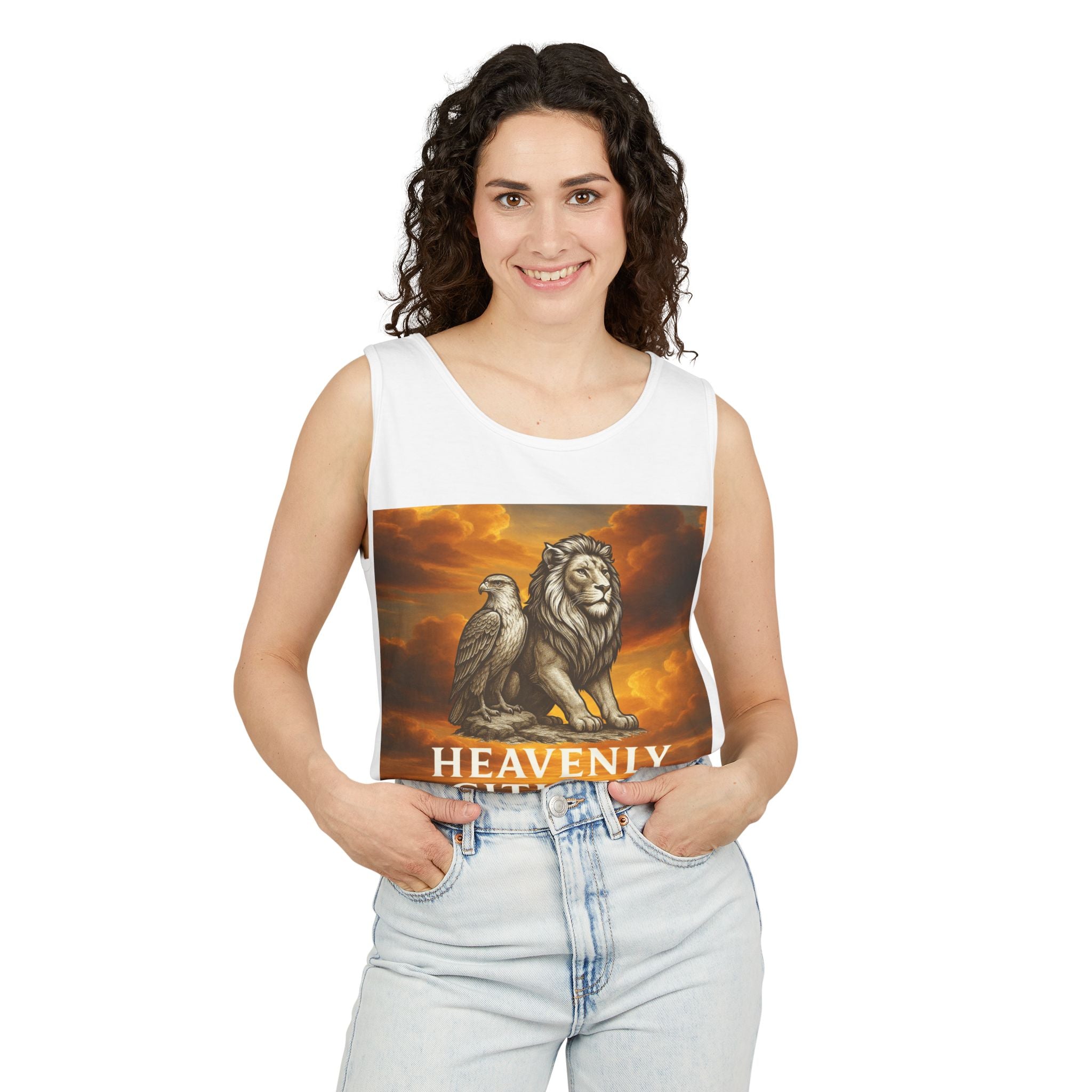 Heavenly Citizen Lion & Eagle Tank Top