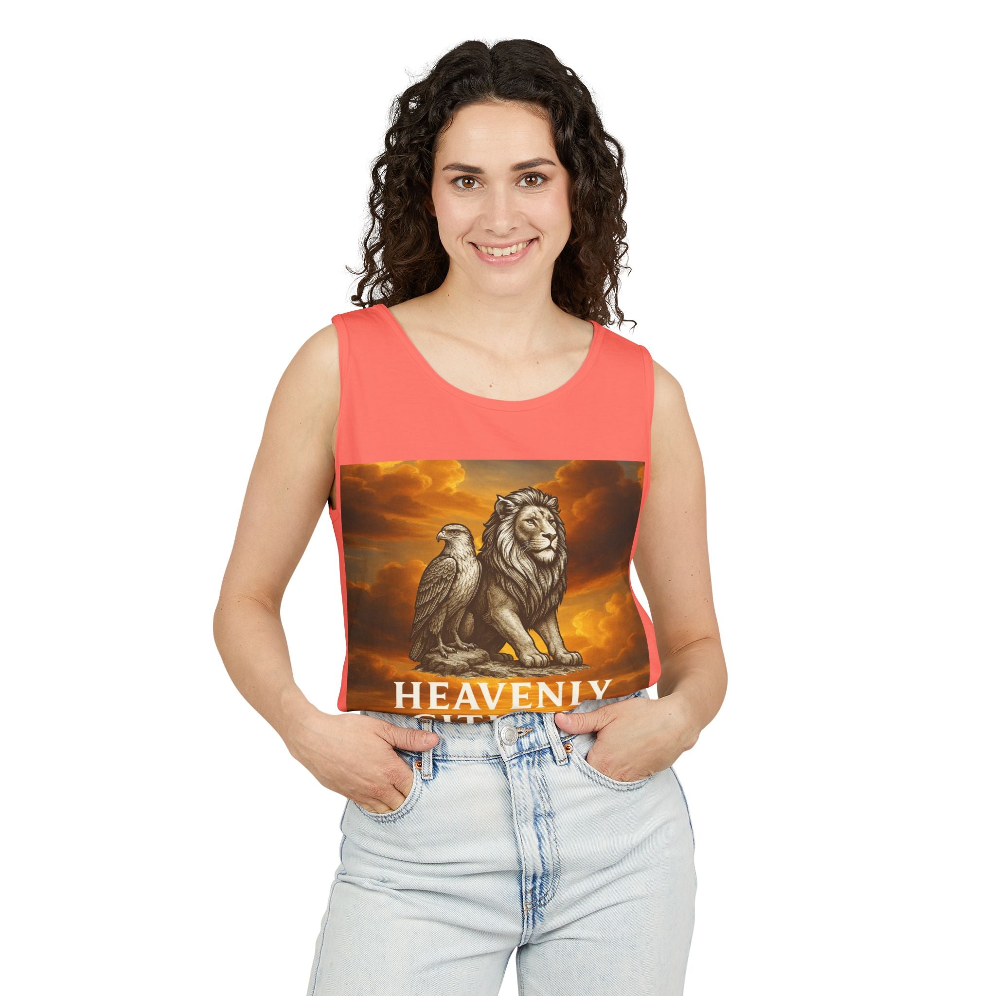 Heavenly Citizen Lion & Eagle Tank Top