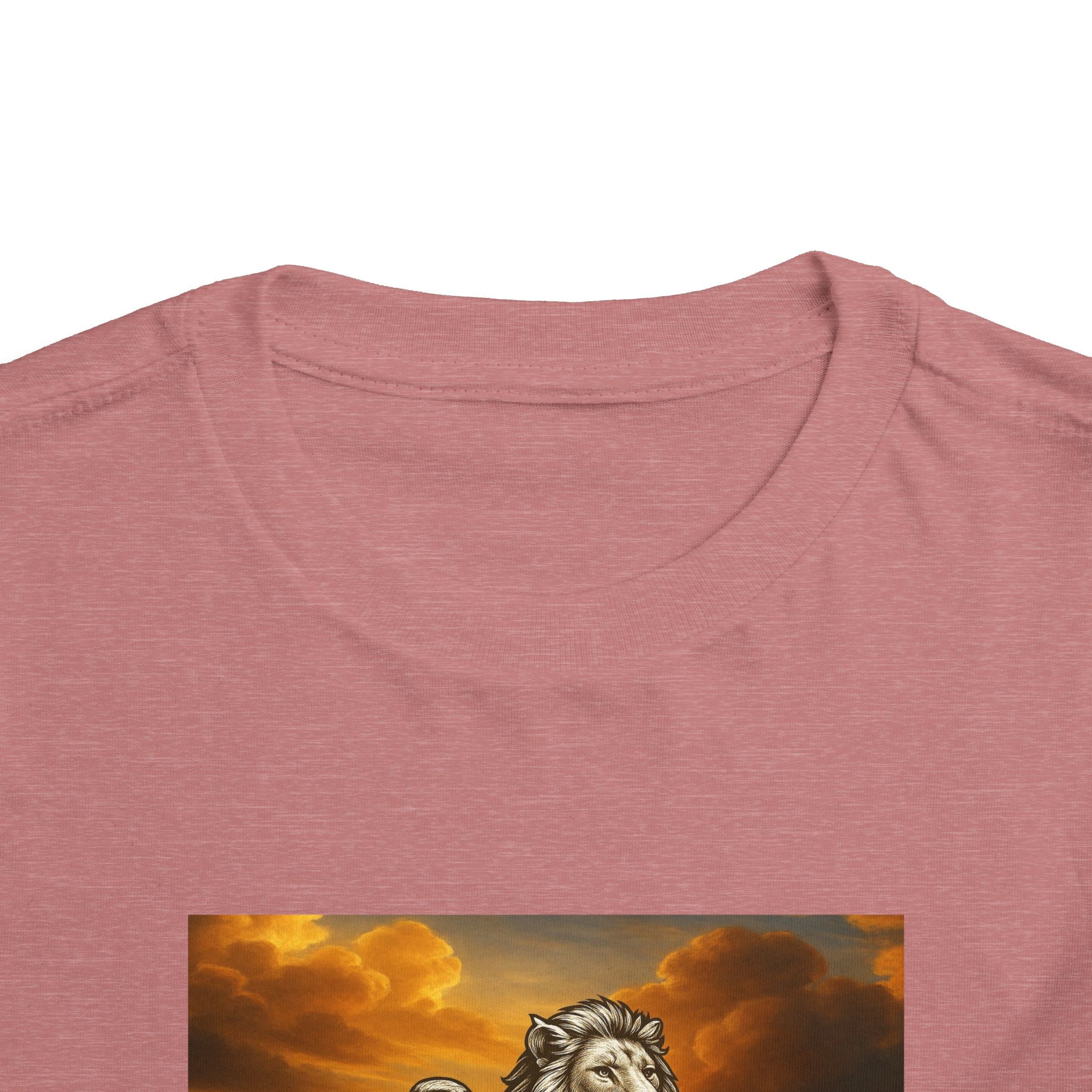 Heavenly Citizen Toddler Tee — Lion & Dove Christian Shirt (Isaiah 43:1)