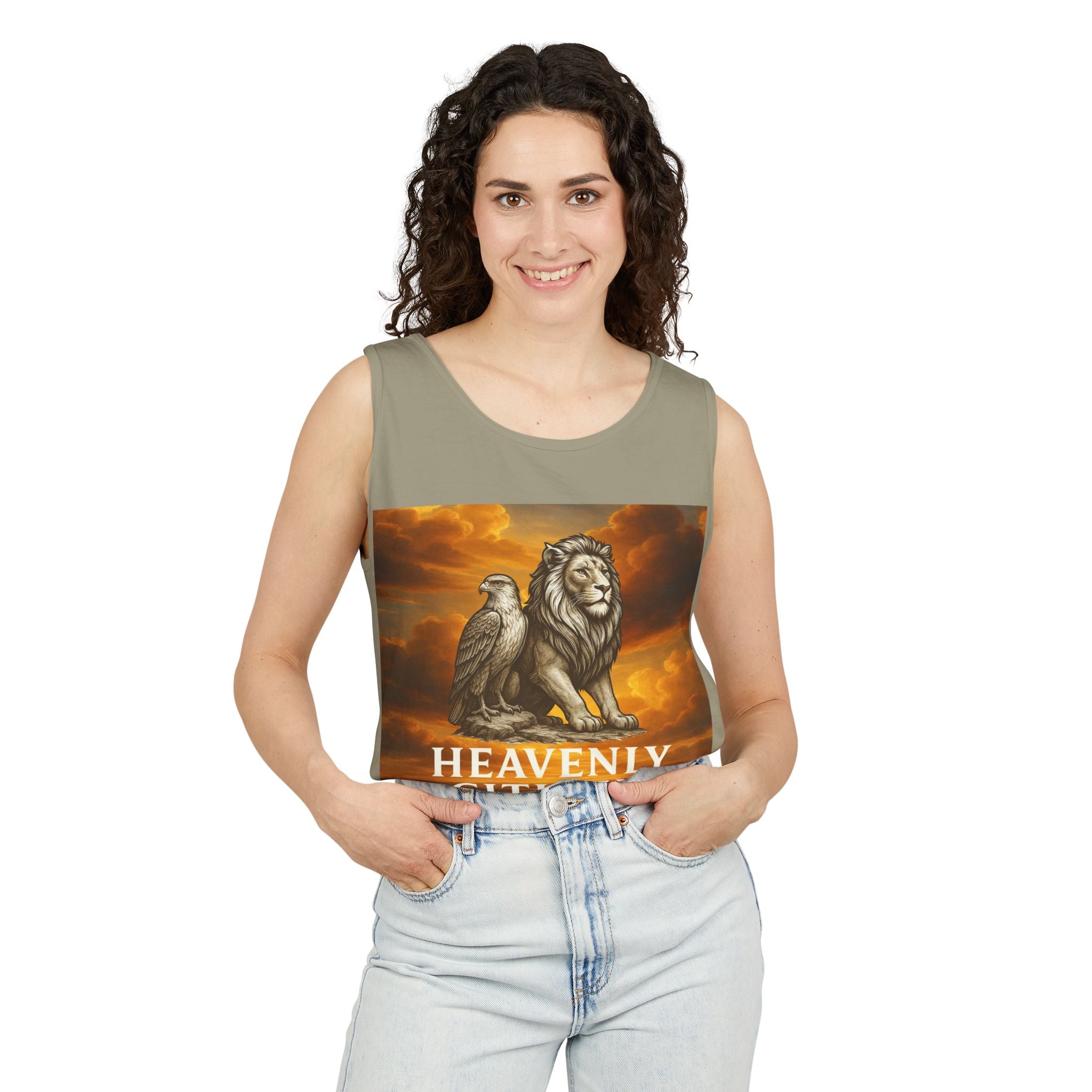 Heavenly Citizen Lion & Eagle Tank Top