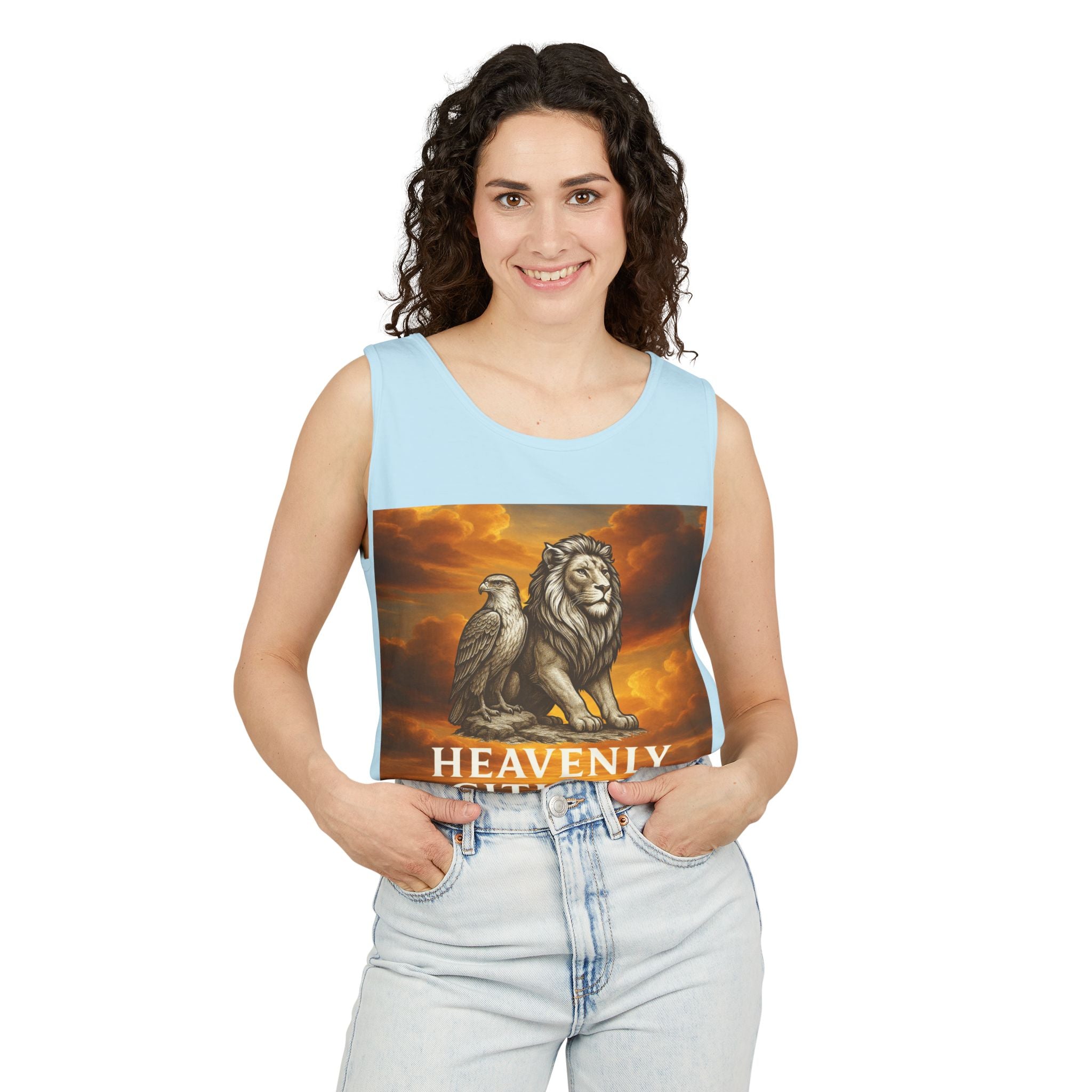Heavenly Citizen Lion & Eagle Tank Top