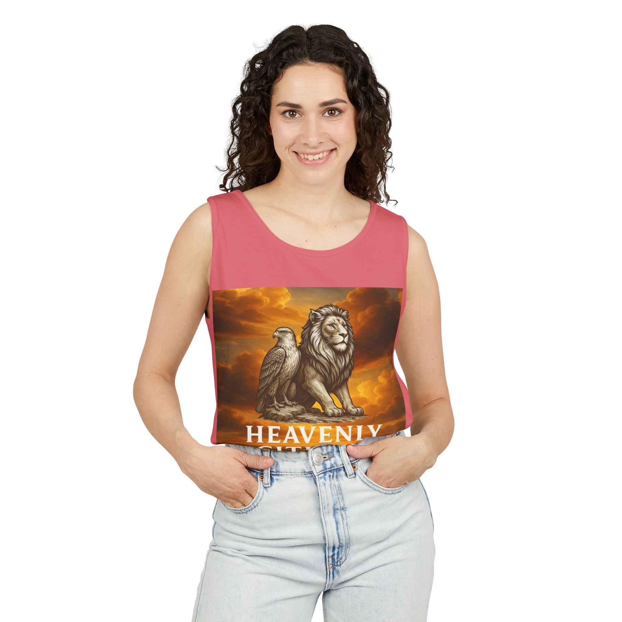 Heavenly Citizen Lion & Eagle Tank Top
