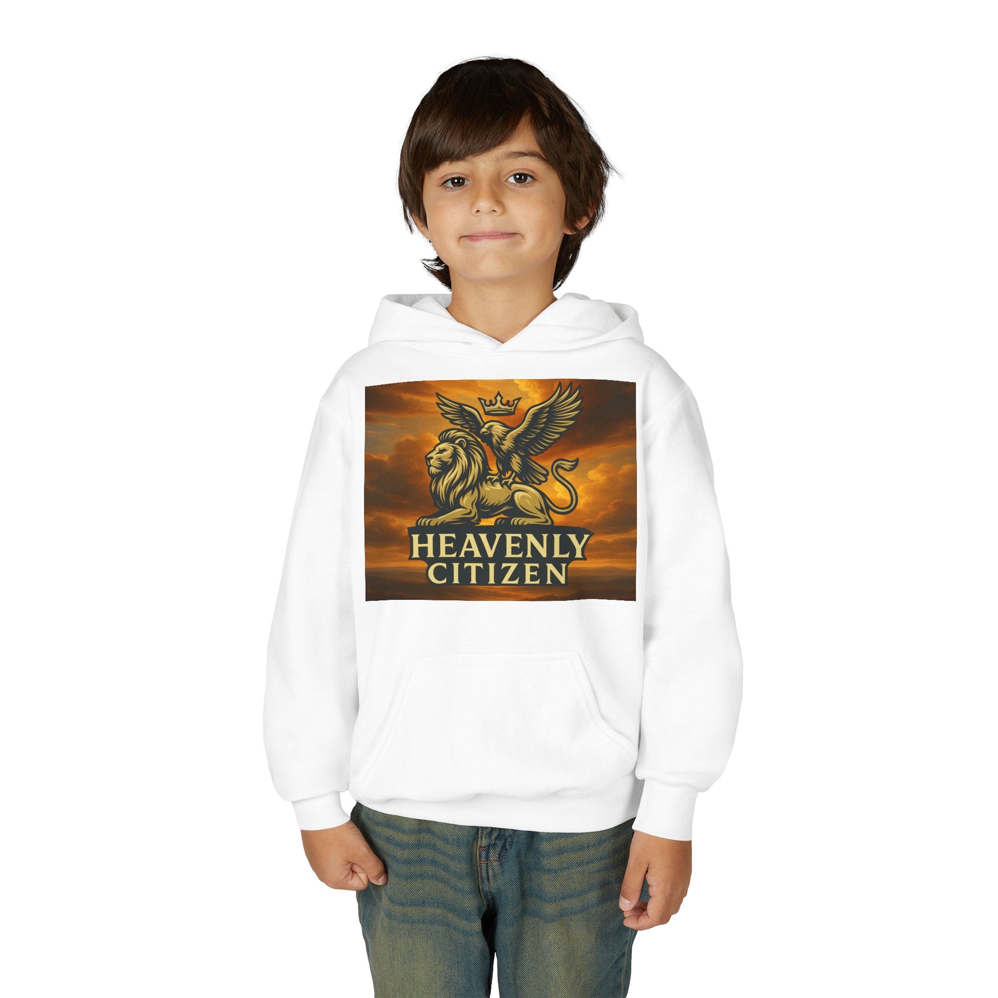 Youth Heavy Blend Hooded Sweatshirt