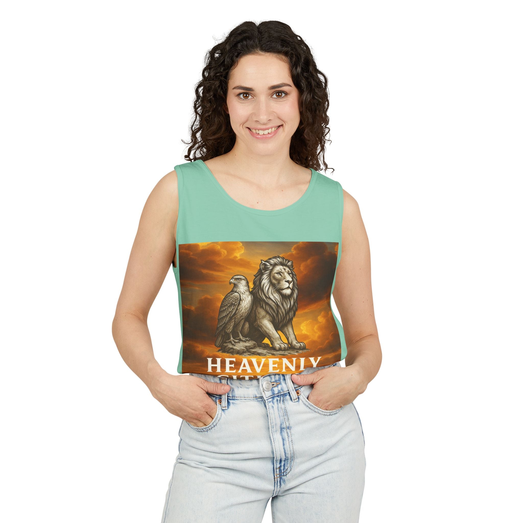 Heavenly Citizen Lion & Eagle Tank Top