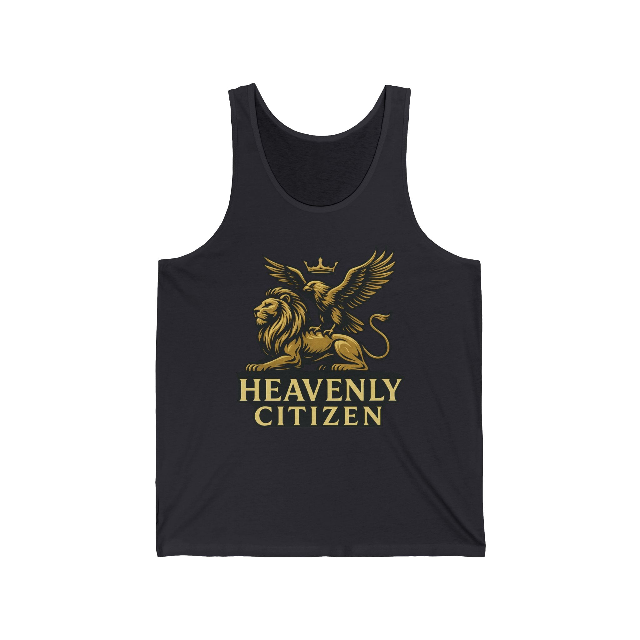 Heavenly Citizen Lion Tank Top — Religious Inspirational Graphic Tank
