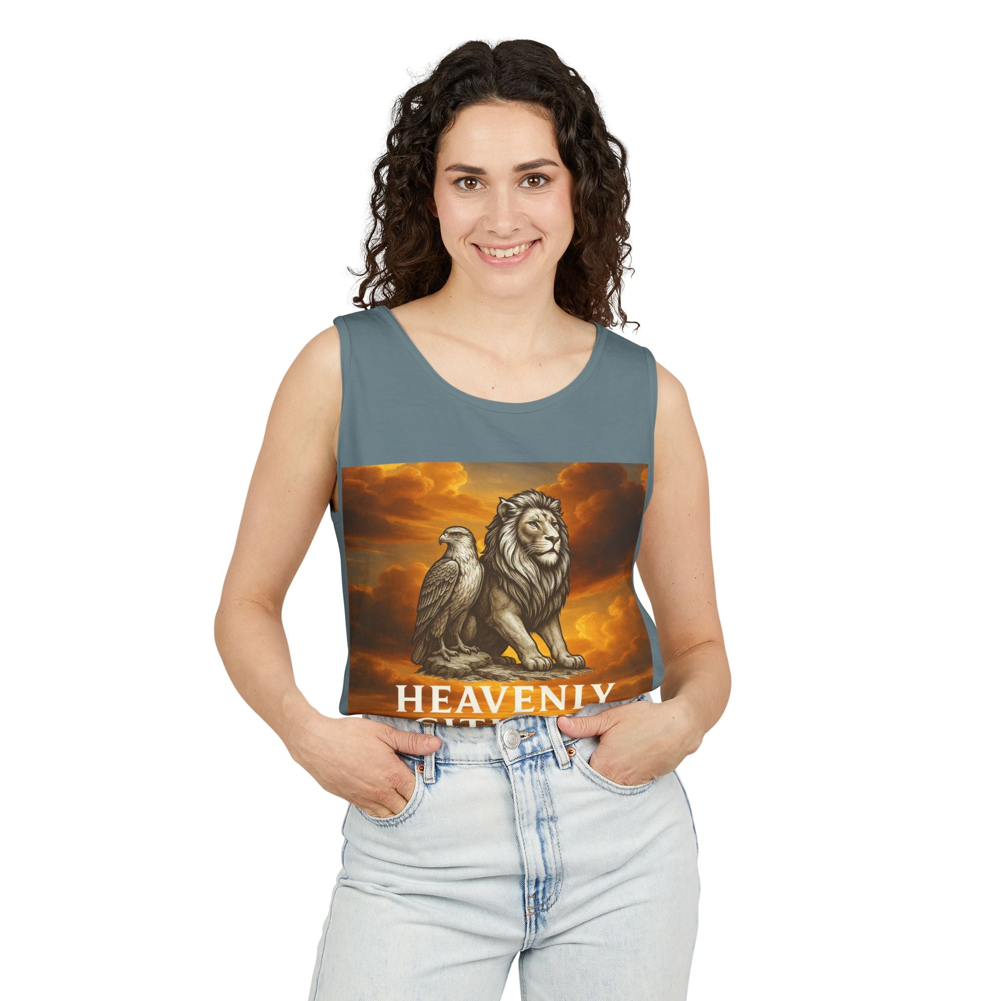 Heavenly Citizen Lion & Eagle Tank Top