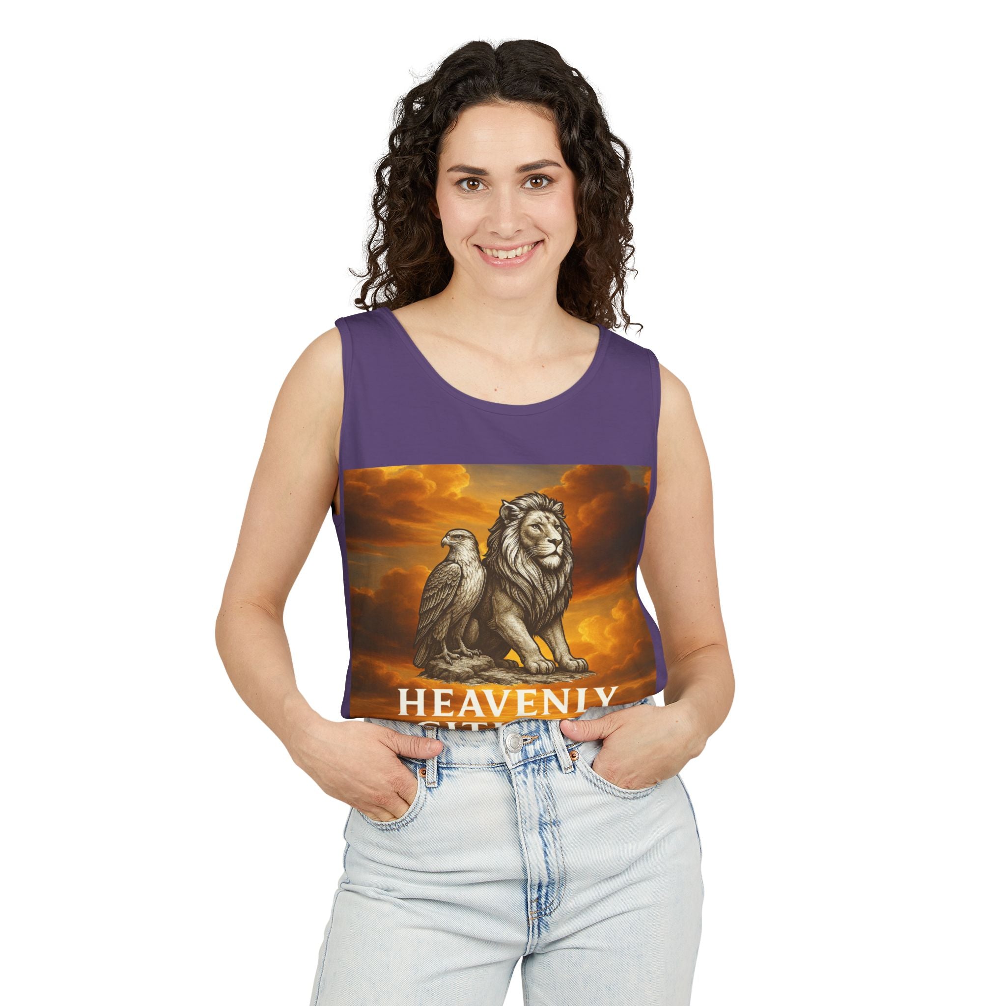 Heavenly Citizen Lion & Eagle Tank Top