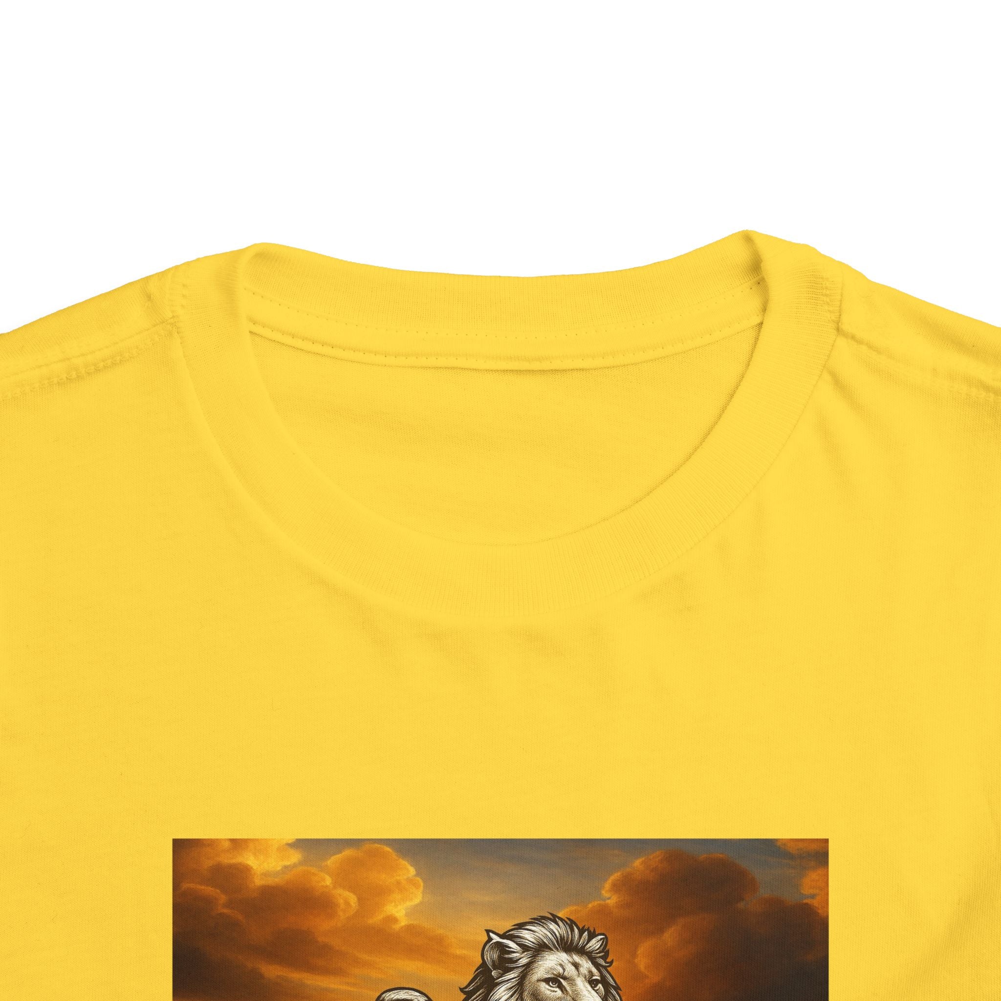 Heavenly Citizen Toddler Tee — Lion & Dove Christian Shirt (Isaiah 43:1)