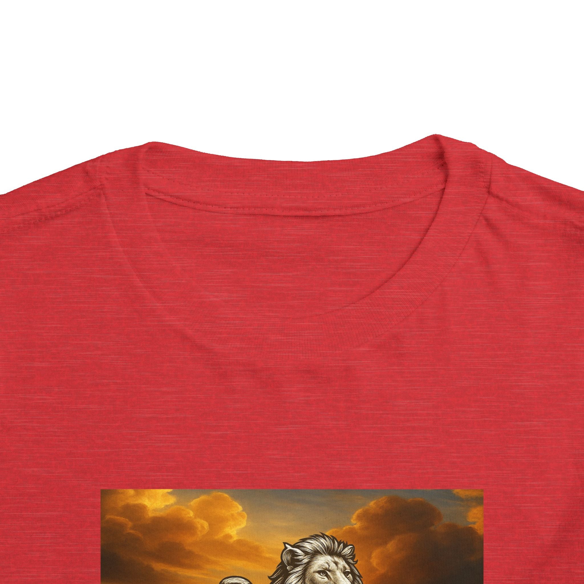 Heavenly Citizen Toddler Tee — Lion & Dove Christian Shirt (Isaiah 43:1)