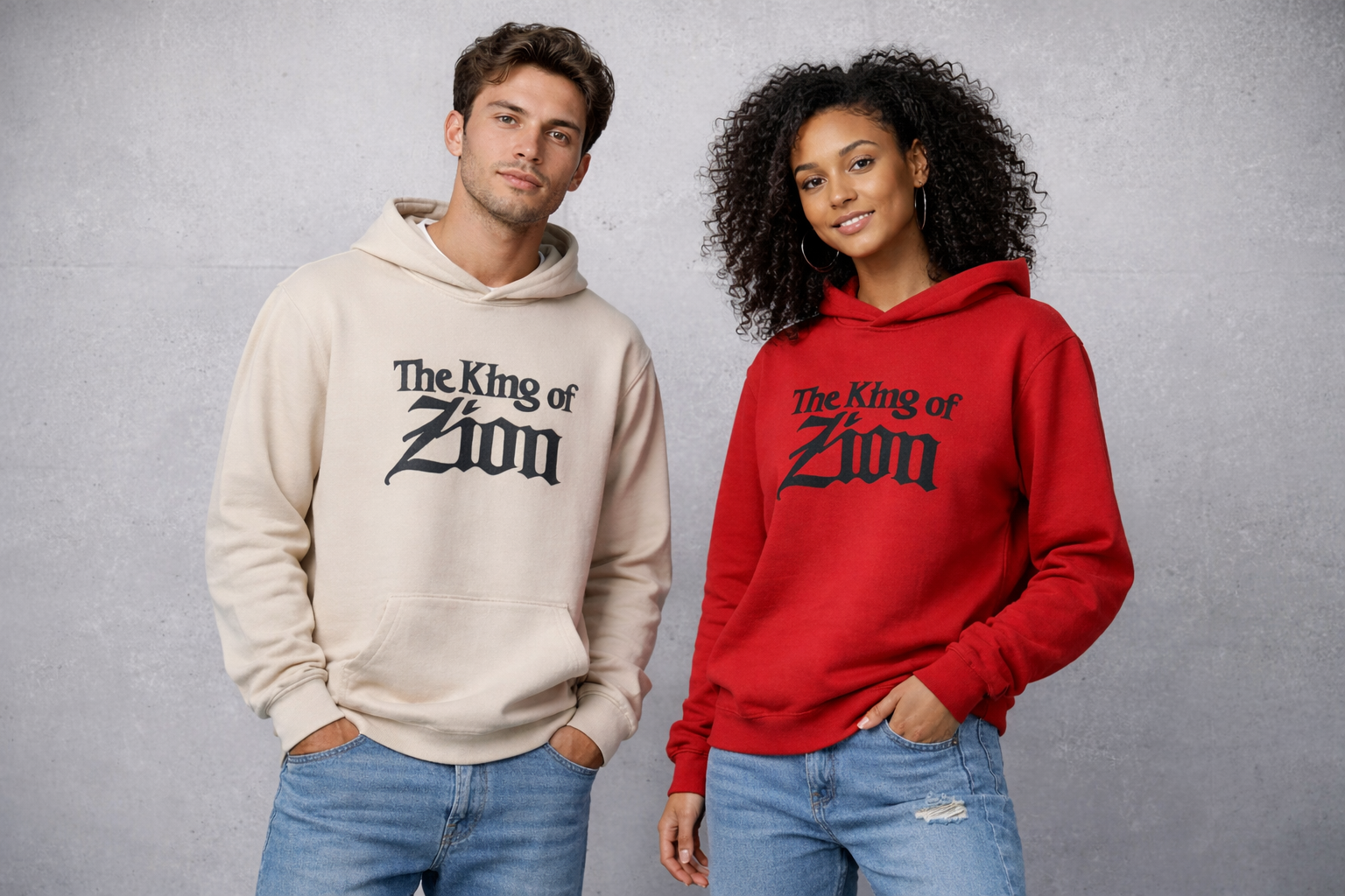 The King of Zion Sweatshirt — "I Belong to a Higher Kingdom" Christian Crewneck (Colossians 1:13)